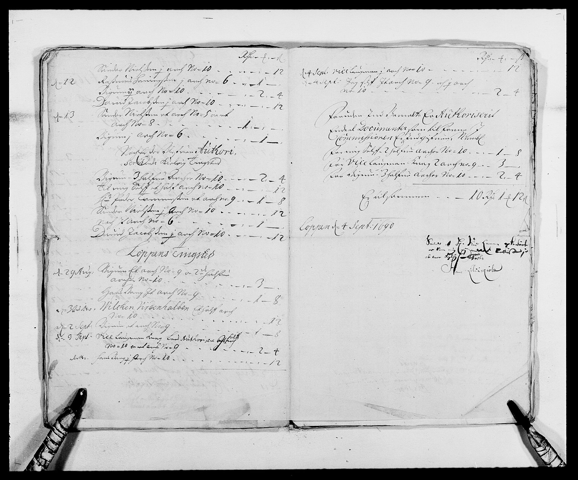 Rentekammeret inntil 1814, Reviderte regnskaper, Fogderegnskap, RA/EA-4092/R69/L4850: Fogderegnskap Finnmark/Vardøhus, 1680-1690, p. 292