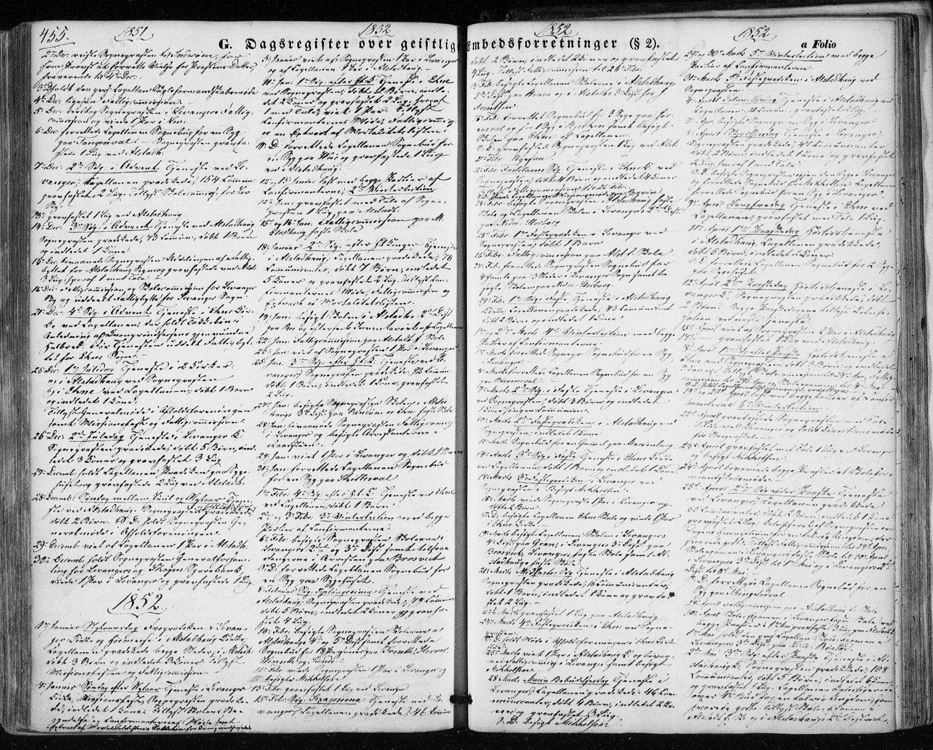 Ministerialprotokoller, klokkerbøker og fødselsregistre - Nord-Trøndelag, SAT/A-1458/717/L0154: Parish register (official) no. 717A07 /1, 1850-1862, p. 455