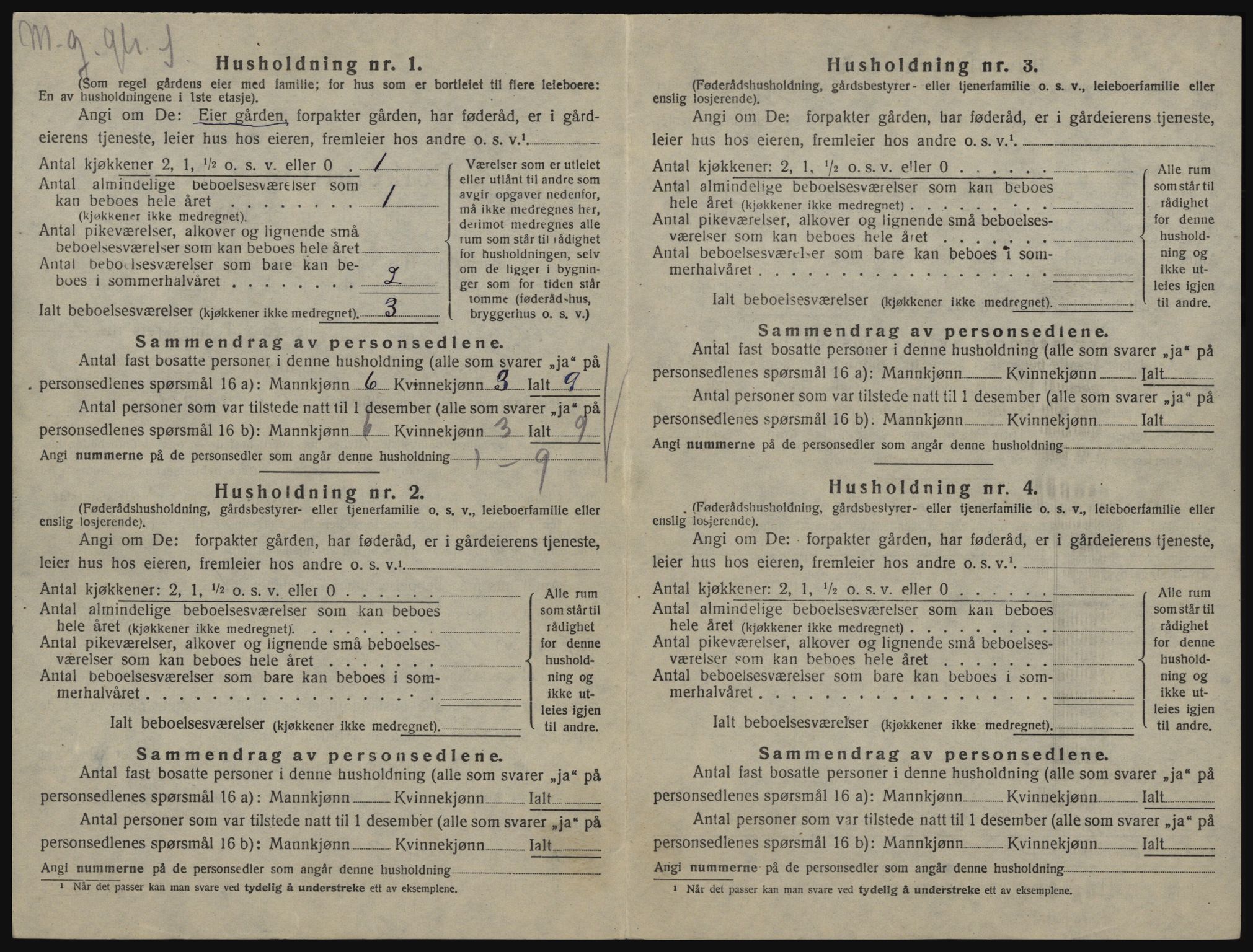 SATØ, 1920 census for Malangen, 1920, p. 51