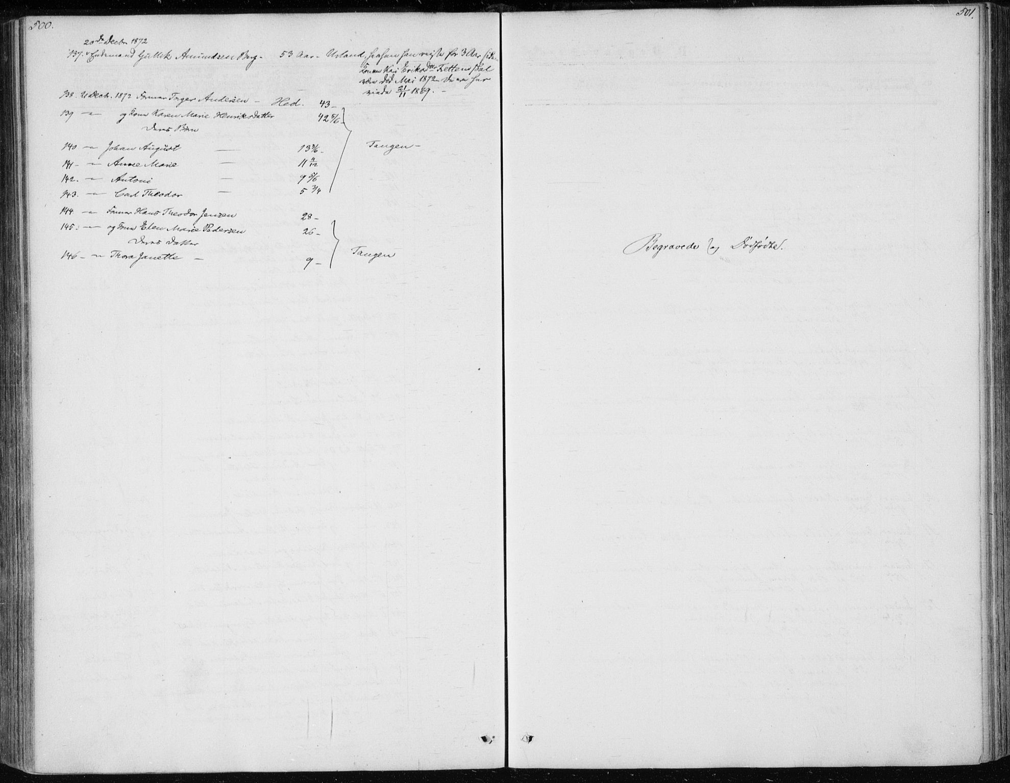 Skoger kirkebøker, AV/SAKO-A-59/F/Fa/L0004: Parish register (official) no. I 4, 1862-1872, p. 500-501