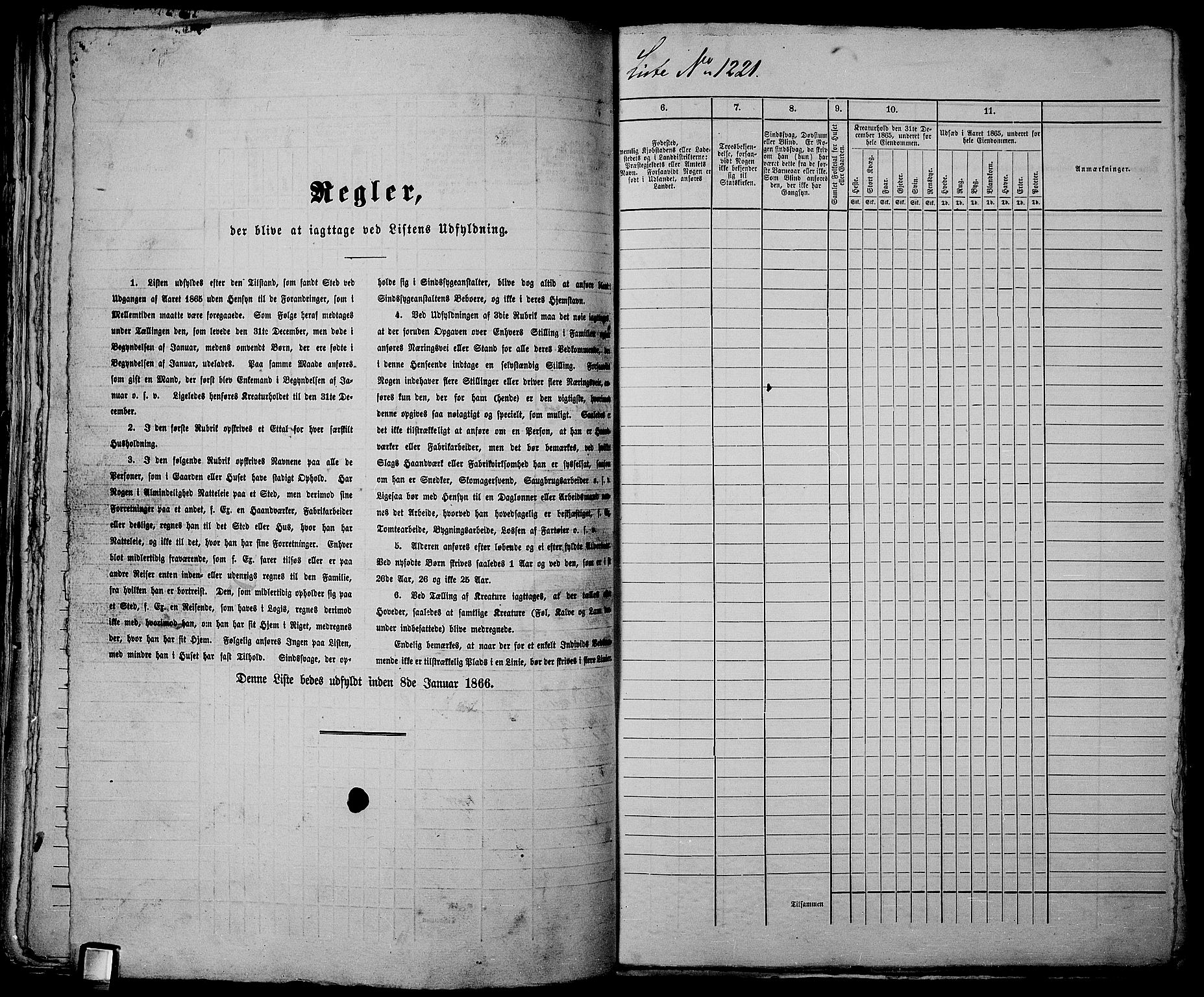 RA, 1865 census for Kristiania, 1865, p. 2765