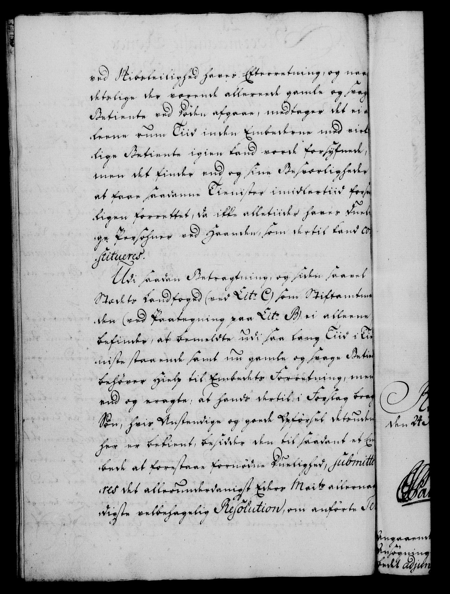 Rentekammeret, Kammerkanselliet, RA/EA-3111/G/Gf/Gfa/L0051: Norsk relasjons- og resolusjonsprotokoll (merket RK 52.51), 1769, p. 127
