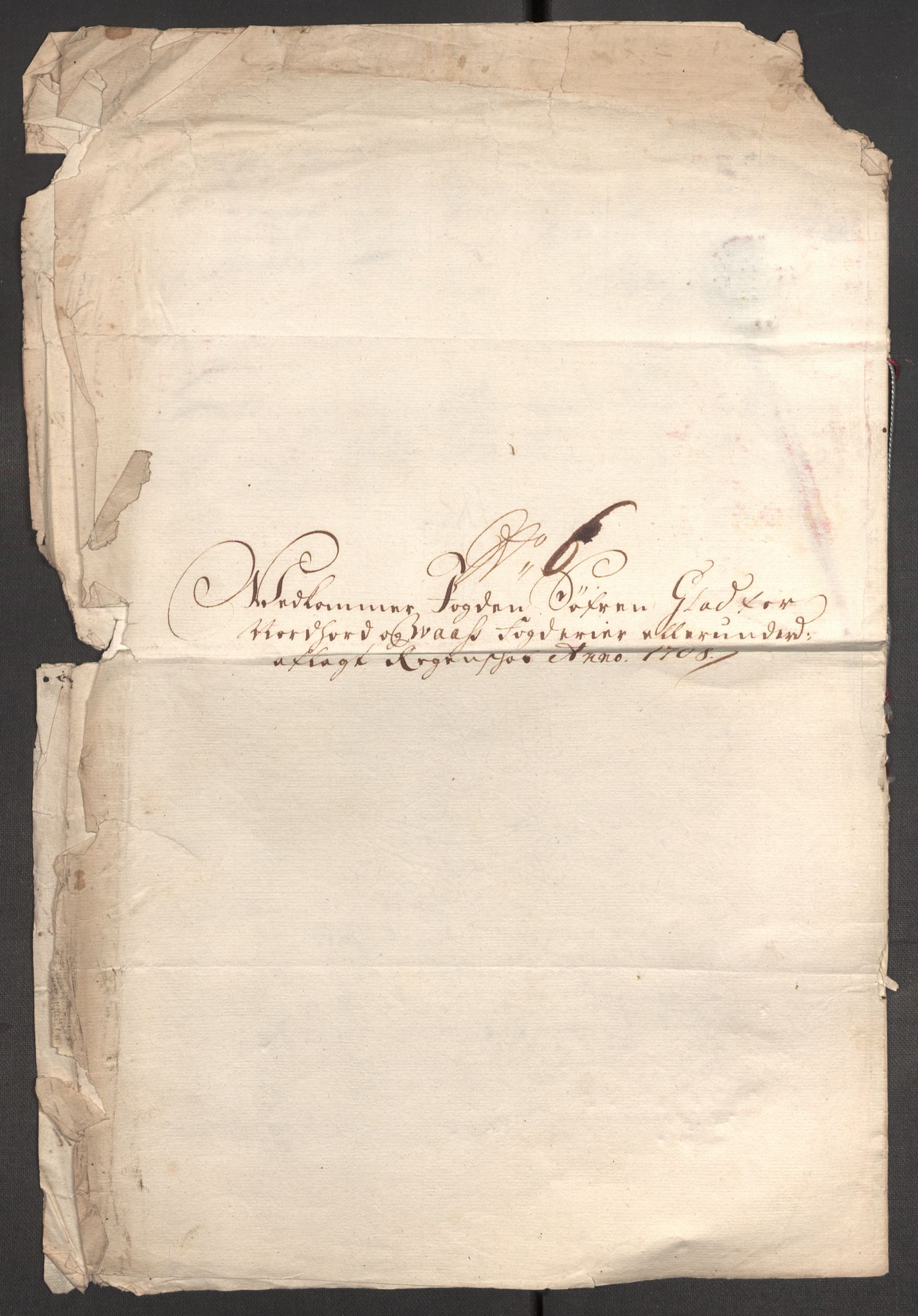 Rentekammeret inntil 1814, Reviderte regnskaper, Fogderegnskap, RA/EA-4092/R51/L3189: Fogderegnskap Nordhordland og Voss, 1708, p. 90