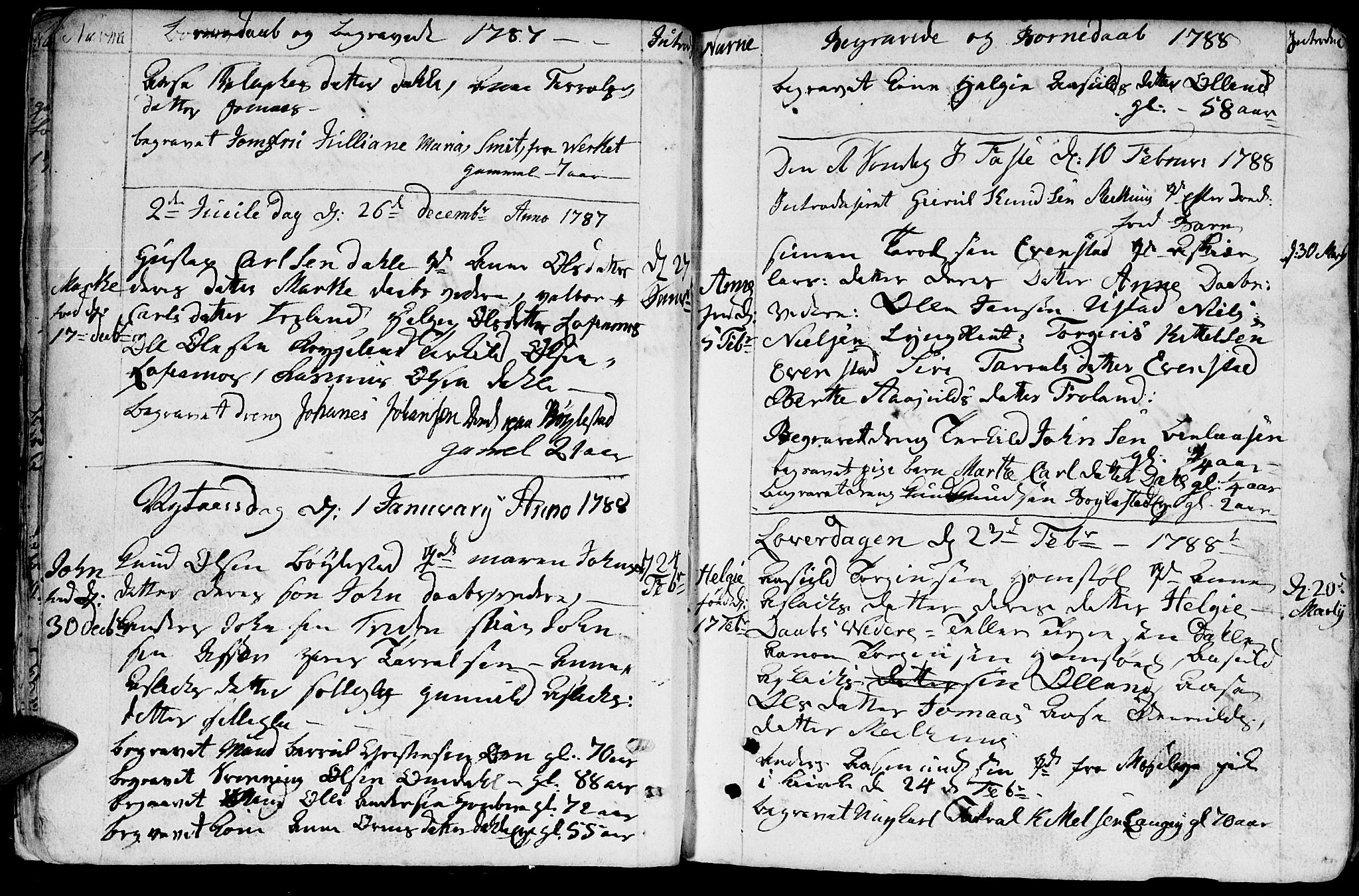 Froland sokneprestkontor, AV/SAK-1111-0013/F/Fb/L0005: Parish register (copy) no. B 5, 1786-1816, p. 9