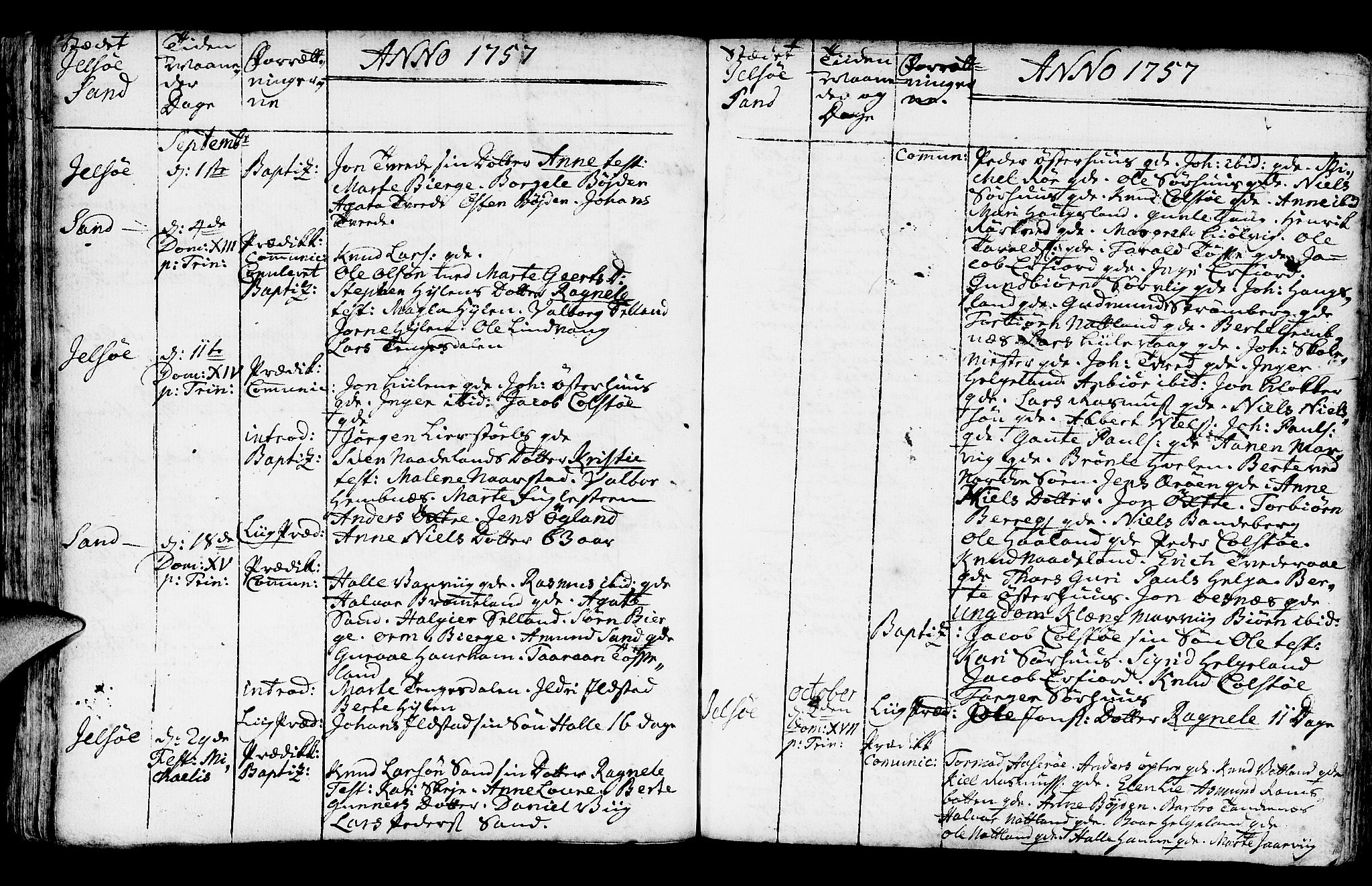 Jelsa sokneprestkontor, AV/SAST-A-101842/01/IV: Parish register (official) no. A 2, 1753-1767