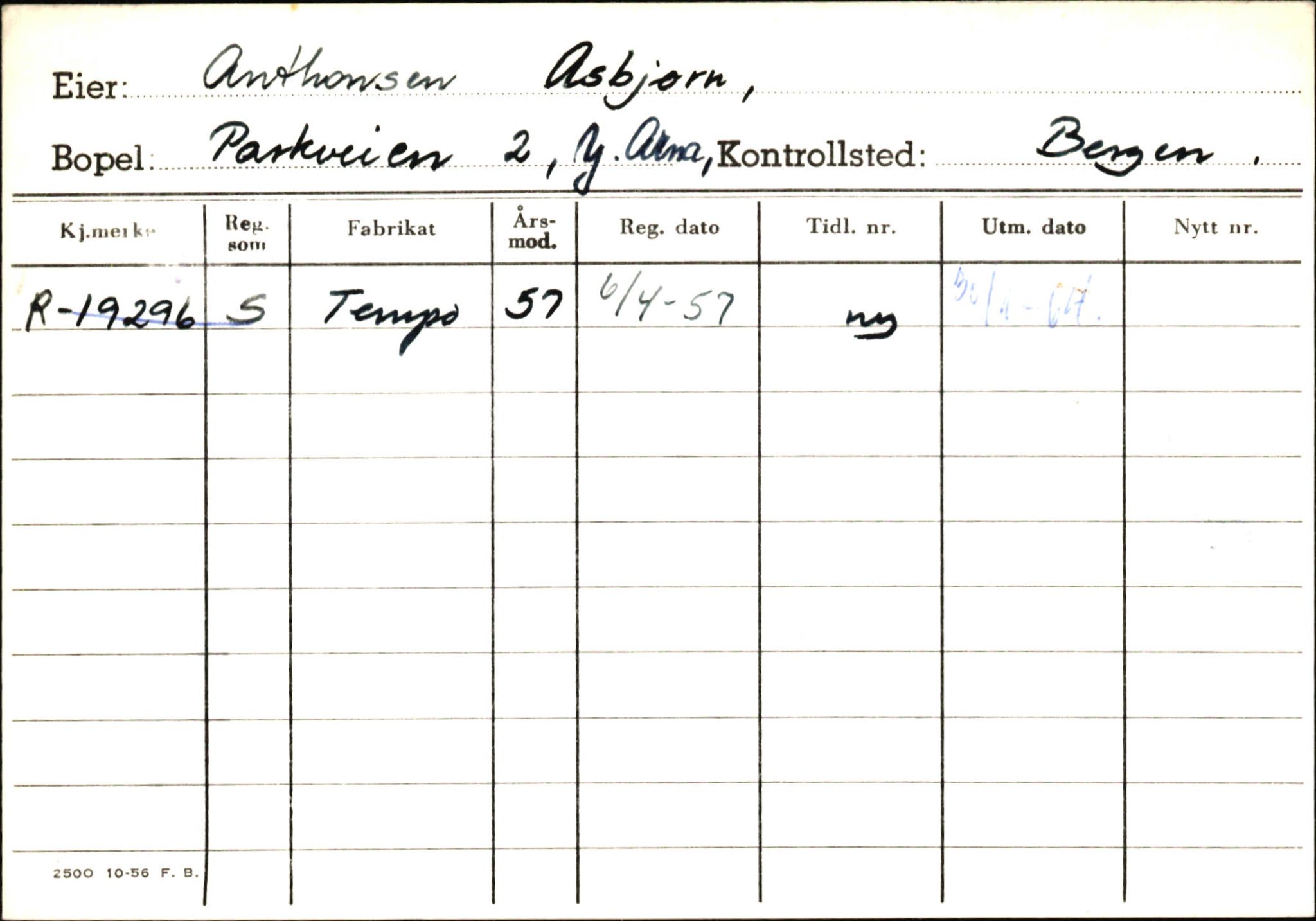 Statens vegvesen, Hordaland vegkontor, AV/SAB-A-5201/2/Ha/L0002: R-eierkort A, 1920-1971, p. 557