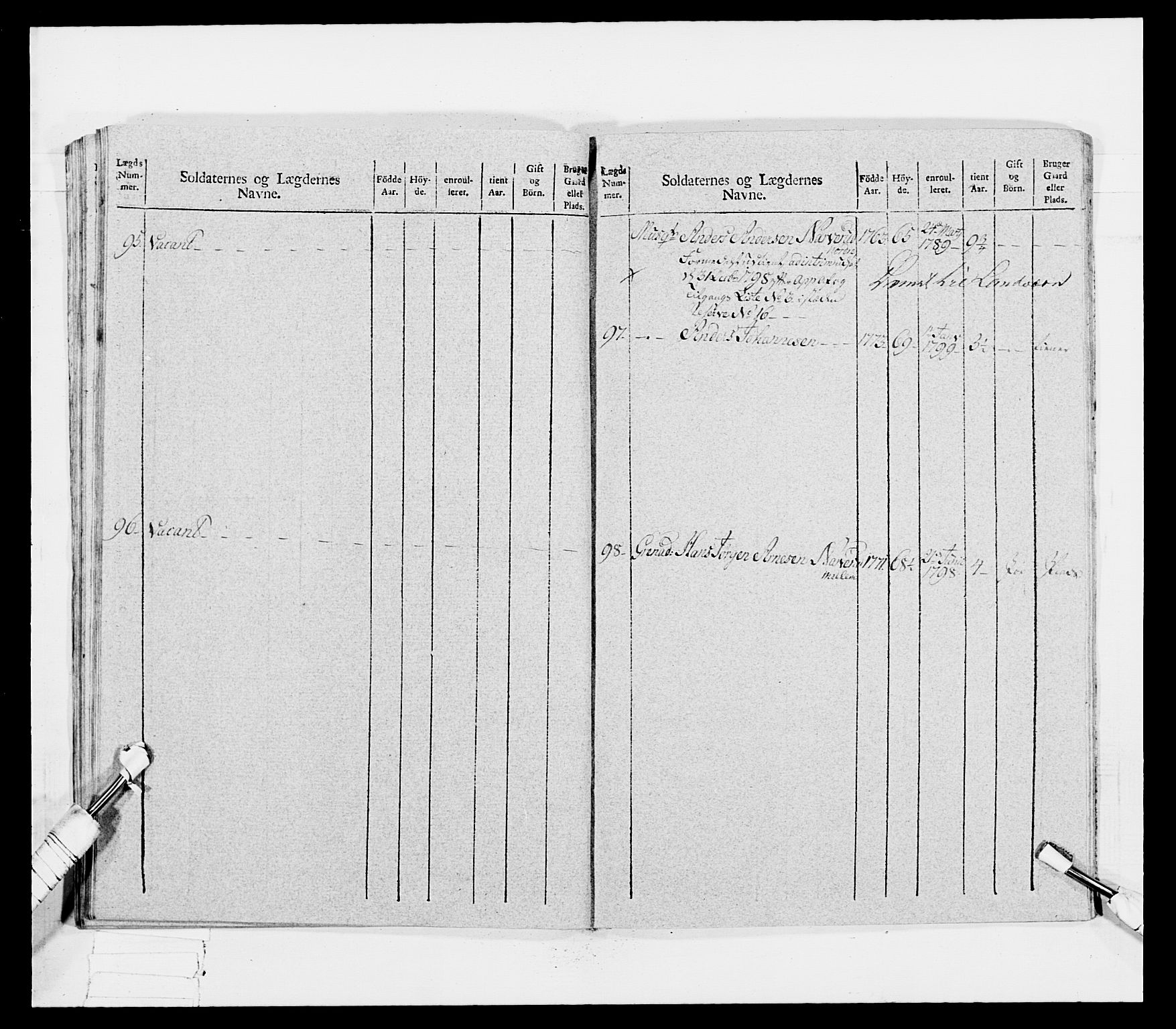 Generalitets- og kommissariatskollegiet, Det kongelige norske kommissariatskollegium, AV/RA-EA-5420/E/Eh/L0031b: Nordafjelske gevorbne infanteriregiment, 1802, p. 352