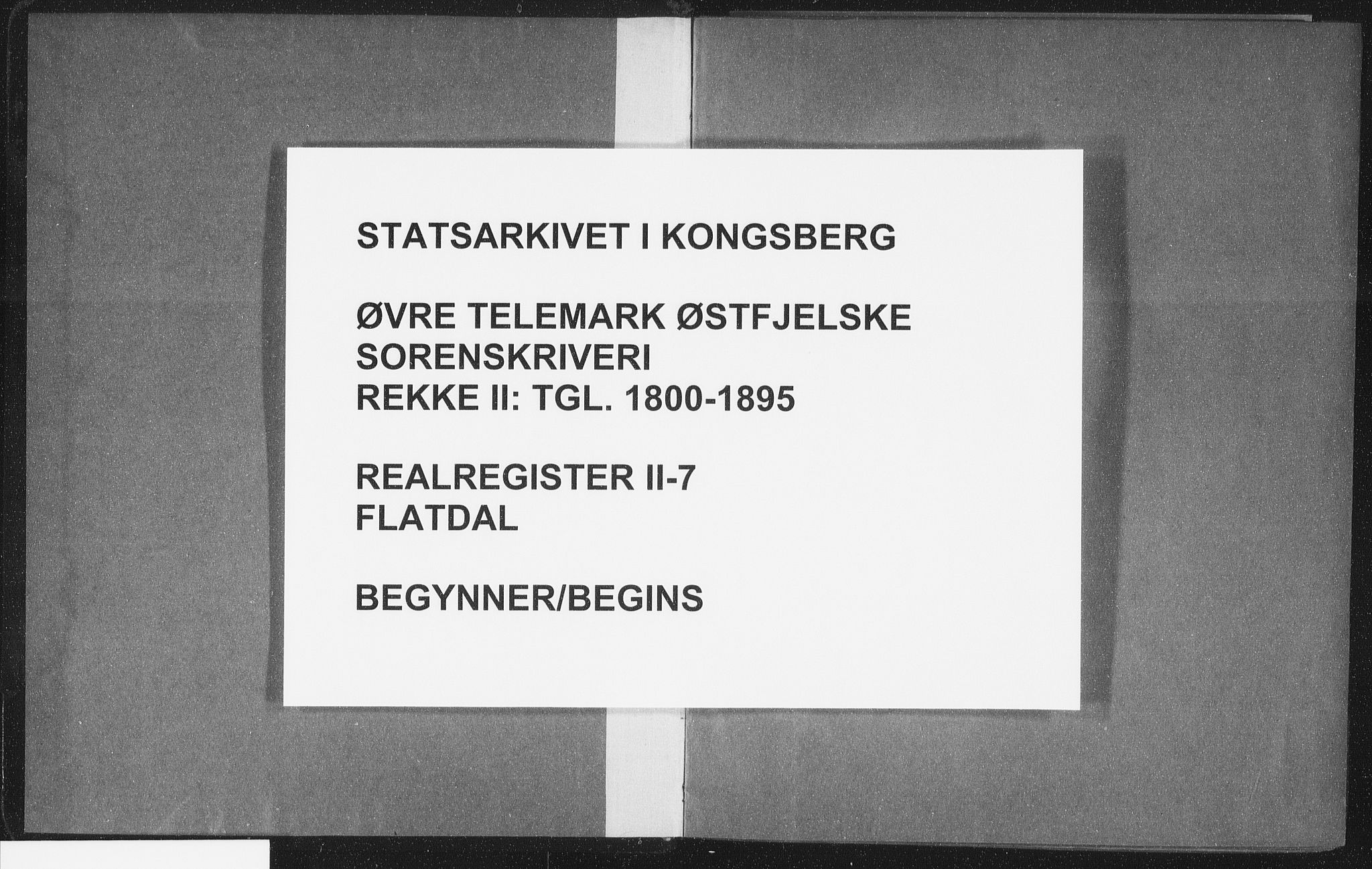 Øvre Telemark østfjelske sorenskriveri, SAKO/A-213/G/Gb/Gbb/L0007: Mortgage register no. II 7