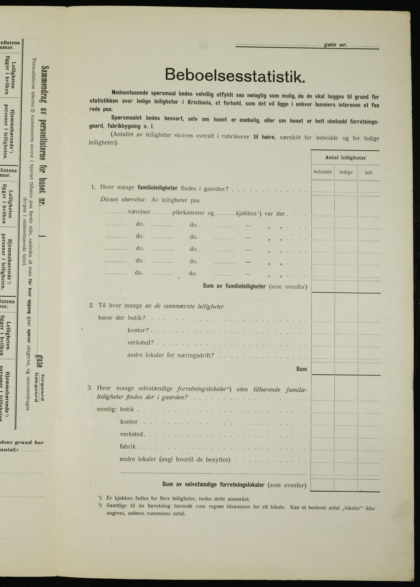 OBA, Municipal Census 1912 for Kristiania, 1912, p. 20822