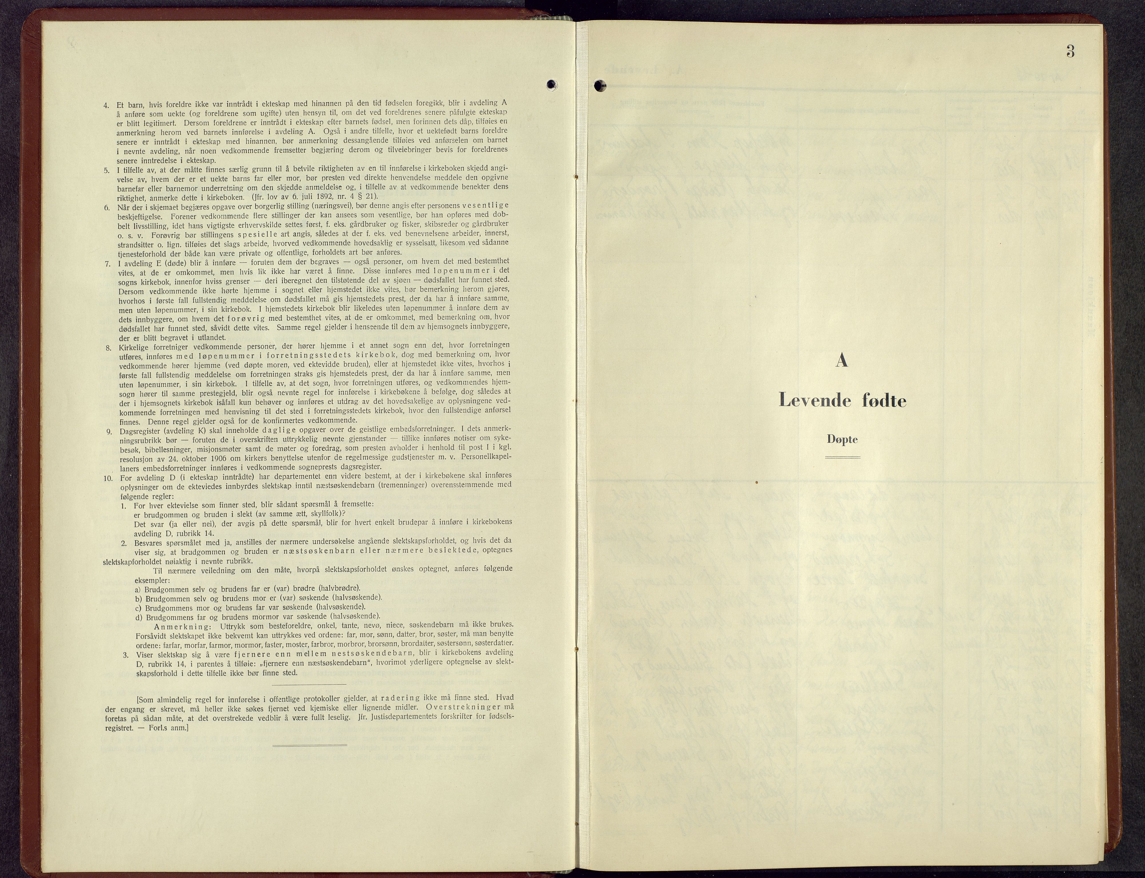 Brandbu prestekontor, SAH/PREST-114/H/Ha/Hab/L0007: Parish register (copy) no. 7, 1948-1961, p. 2b-3a