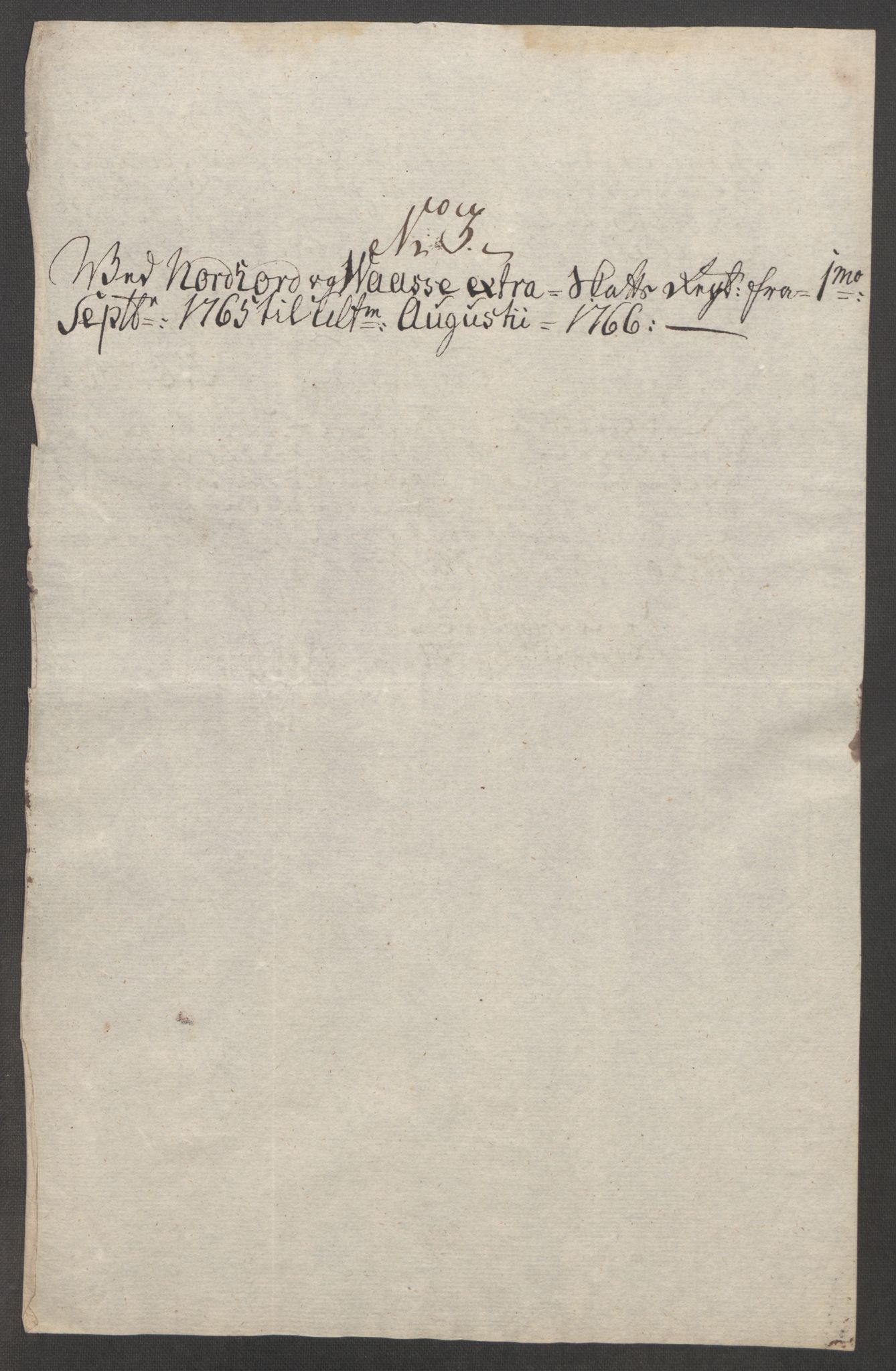 Rentekammeret inntil 1814, Reviderte regnskaper, Fogderegnskap, AV/RA-EA-4092/R51/L3303: Ekstraskatten Nordhordland og Voss, 1762-1772, p. 133