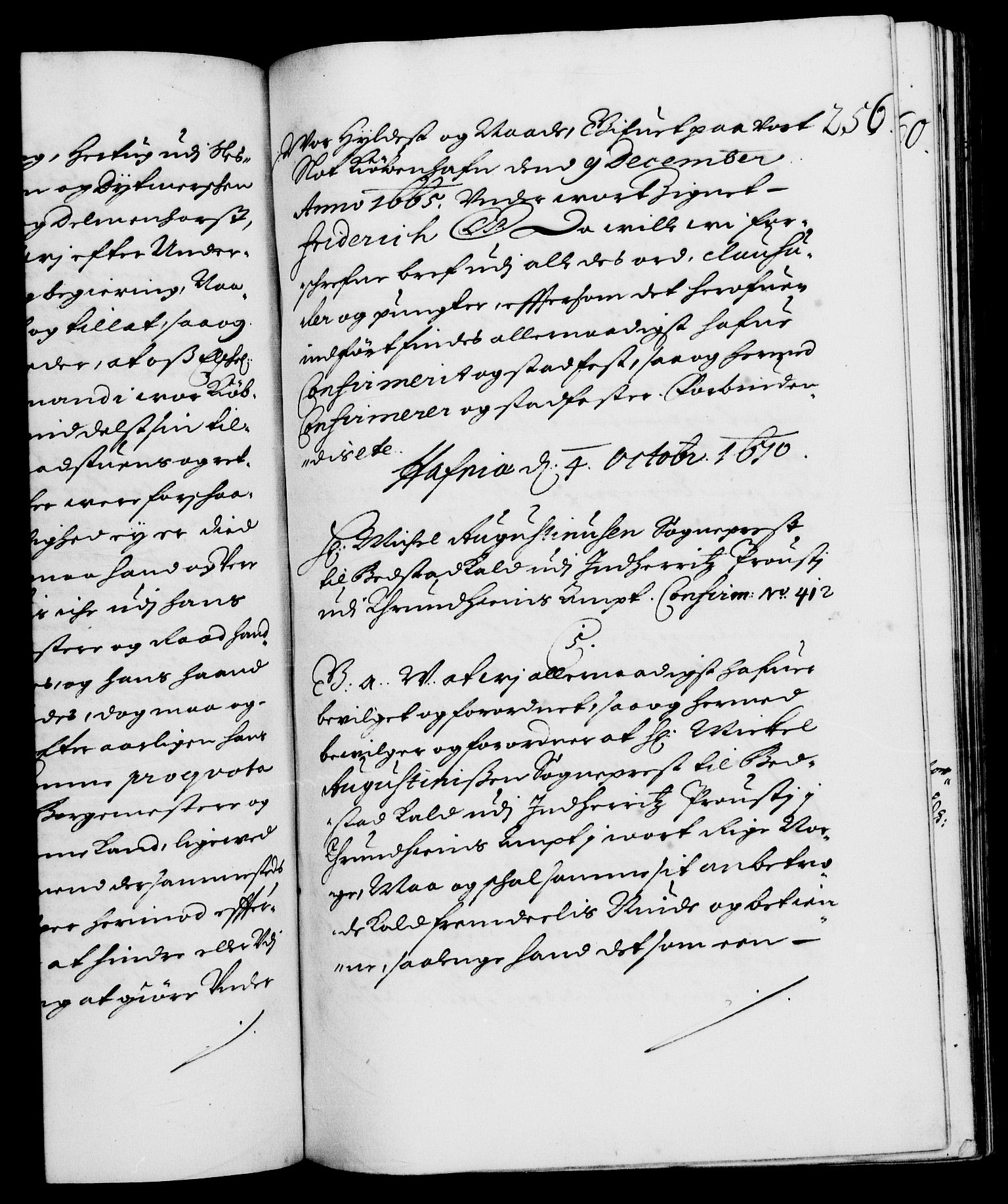 Danske Kanselli 1572-1799, RA/EA-3023/F/Fc/Fca/Fcaa/L0011: Norske registre (mikrofilm), 1670-1673, p. 256a