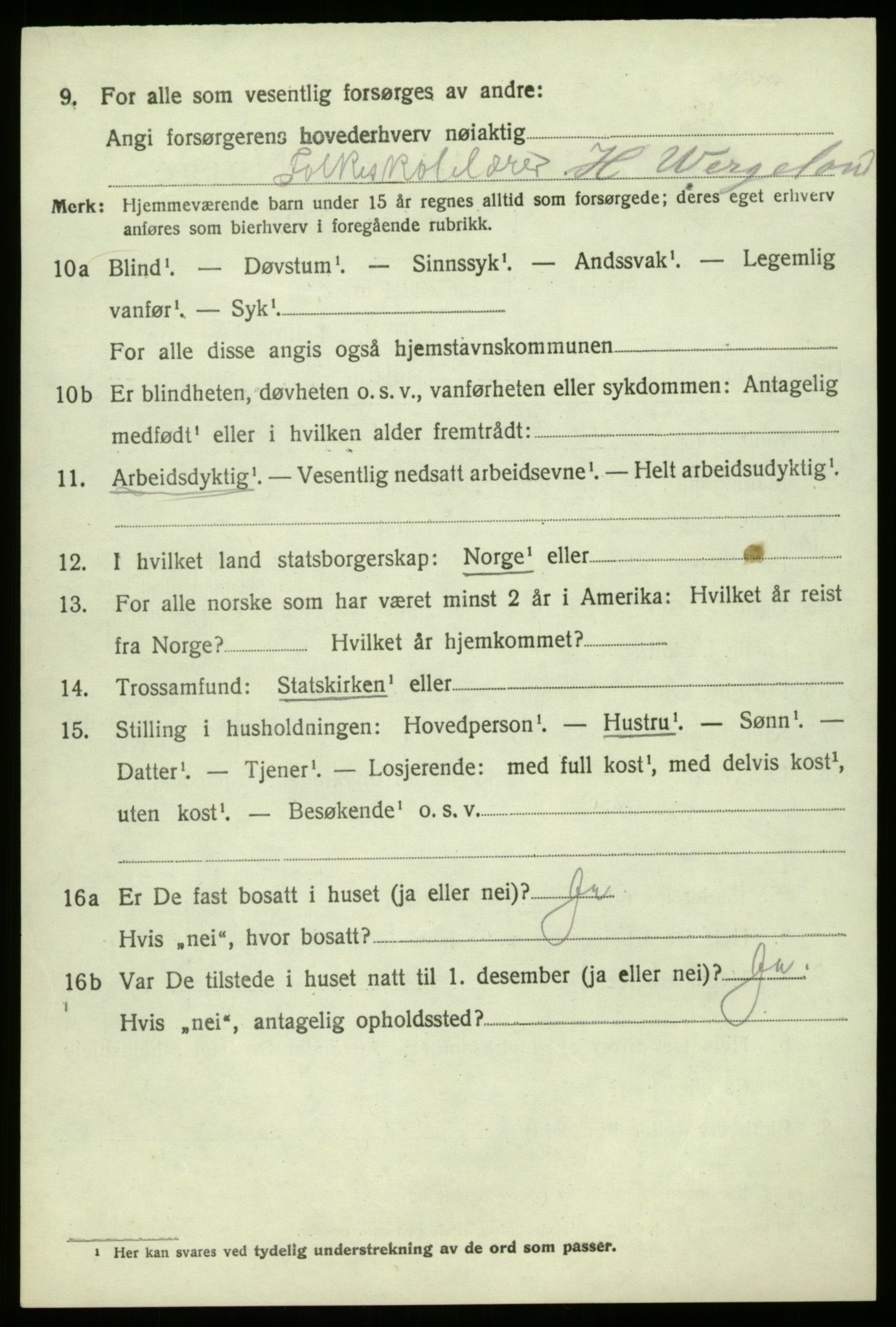 SAO, 1920 census for Hvaler, 1920, p. 7343