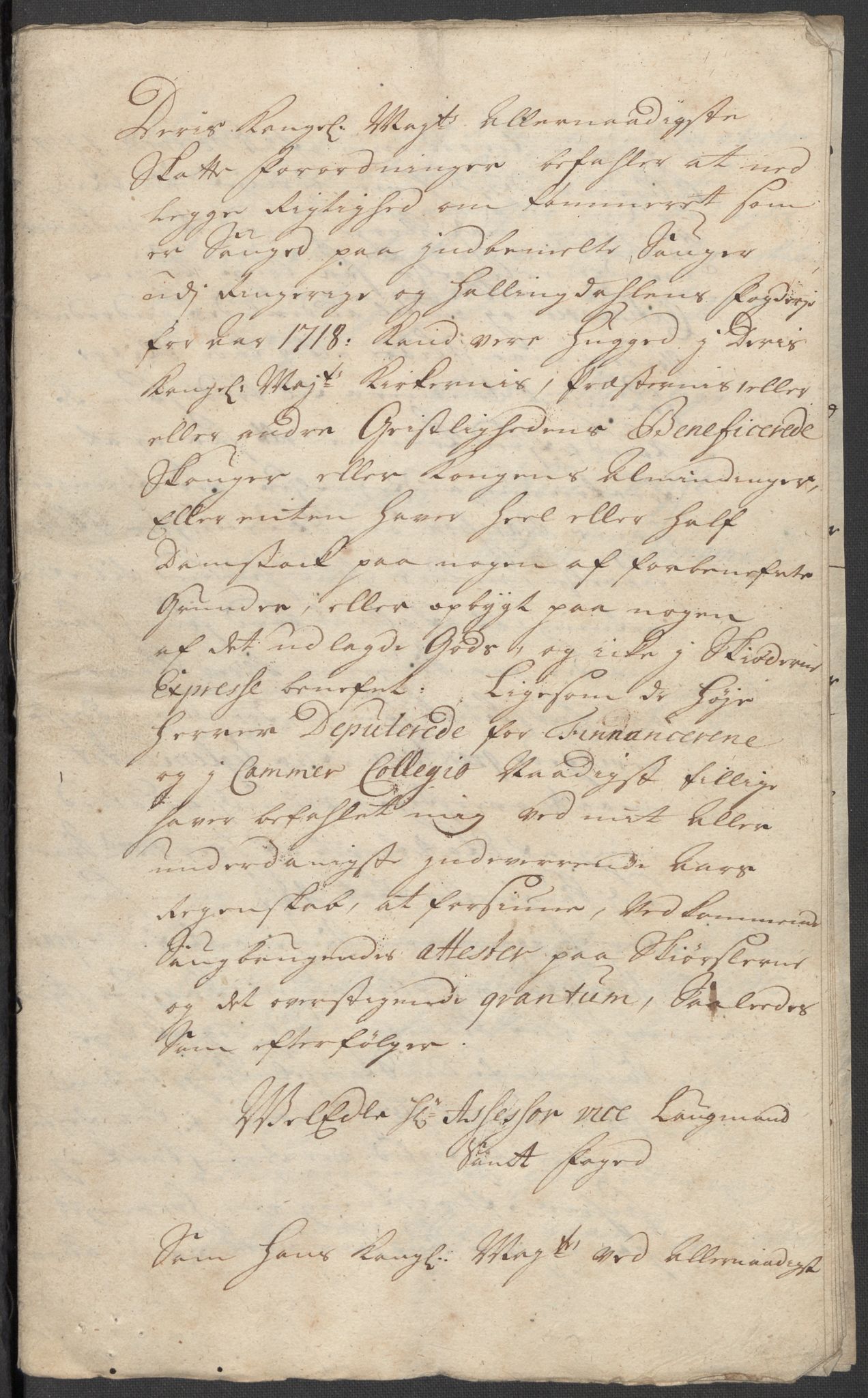 Rentekammeret inntil 1814, Reviderte regnskaper, Fogderegnskap, AV/RA-EA-4092/R23/L1476: Fogderegnskap Ringerike og Hallingdal, 1718, p. 58