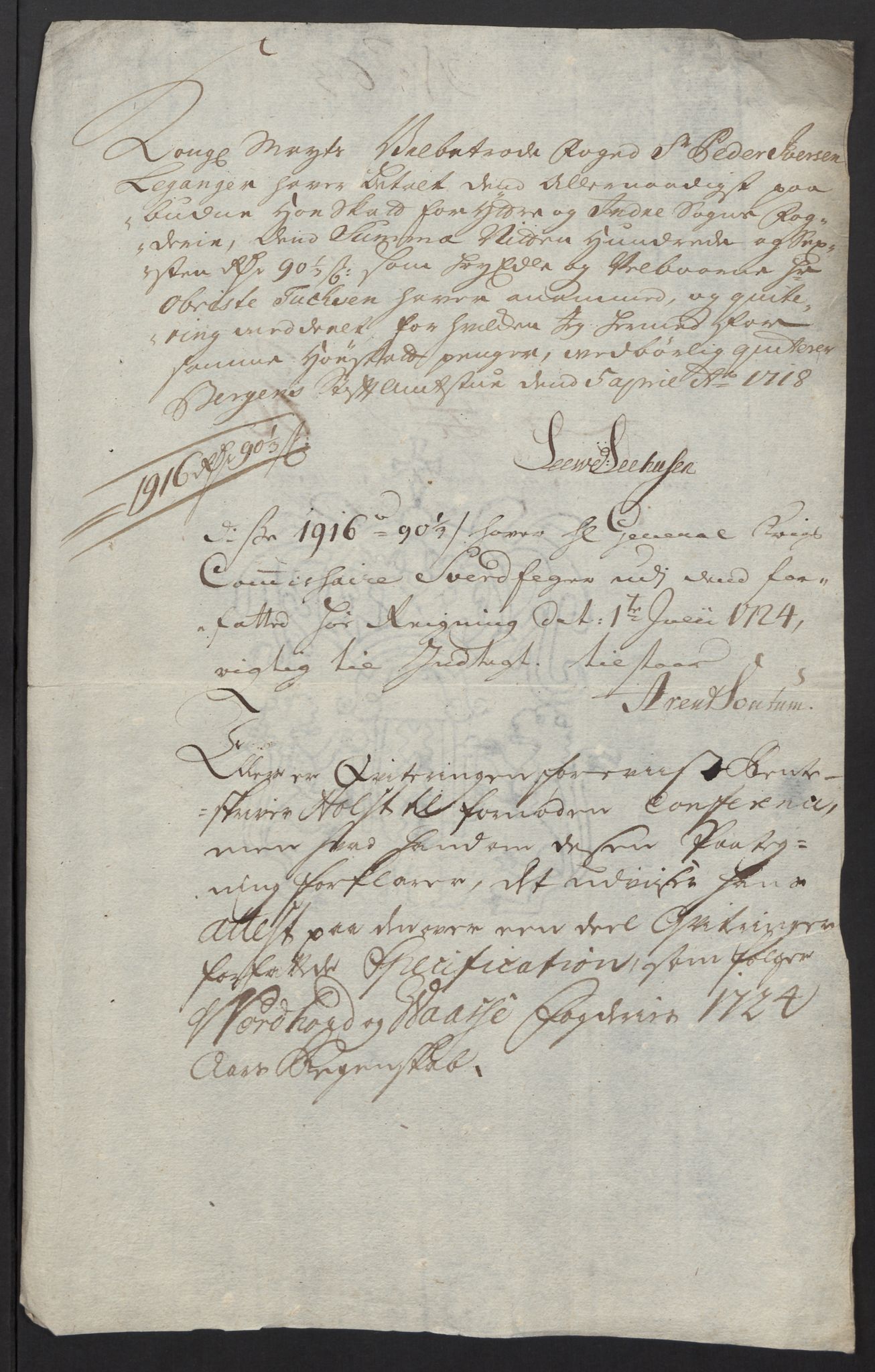 Rentekammeret inntil 1814, Reviderte regnskaper, Fogderegnskap, RA/EA-4092/R52/L3321: Fogderegnskap Sogn, 1717-1718, p. 292