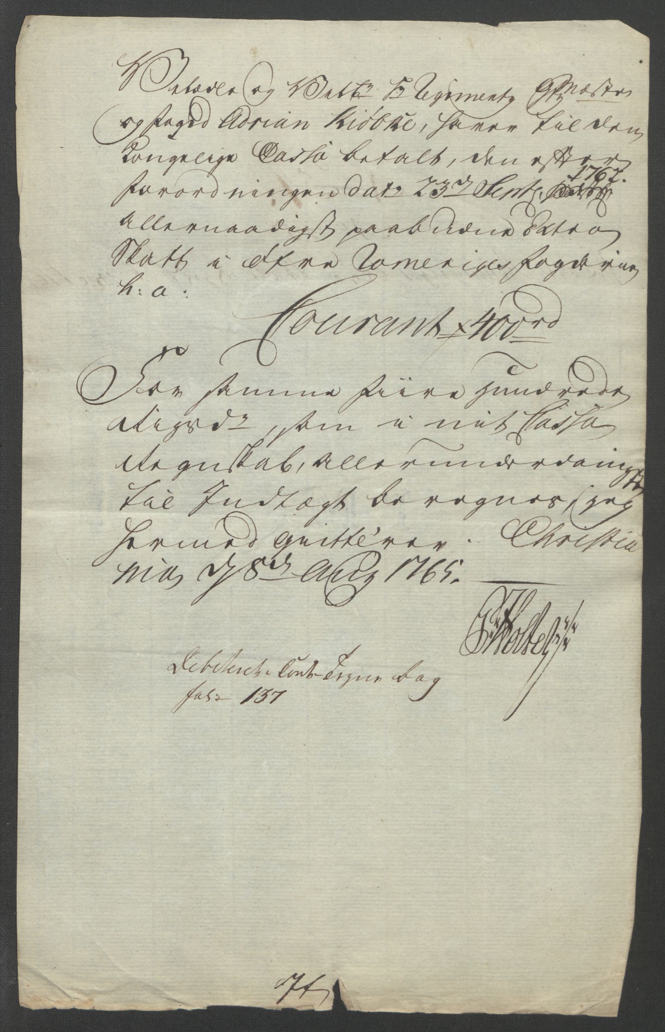 Rentekammeret inntil 1814, Reviderte regnskaper, Fogderegnskap, AV/RA-EA-4092/R12/L0804: Ekstraskatten Øvre Romerike, 1764, p. 292