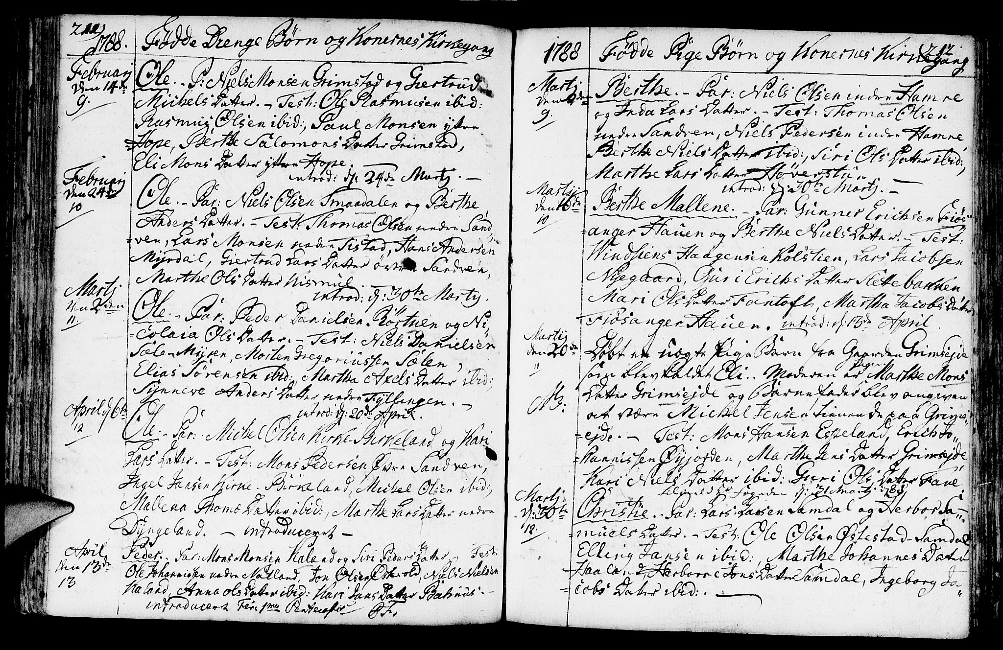 Fana Sokneprestembete, AV/SAB-A-75101/H/Haa/Haaa/L0005: Parish register (official) no. A 5, 1773-1799, p. 211-212