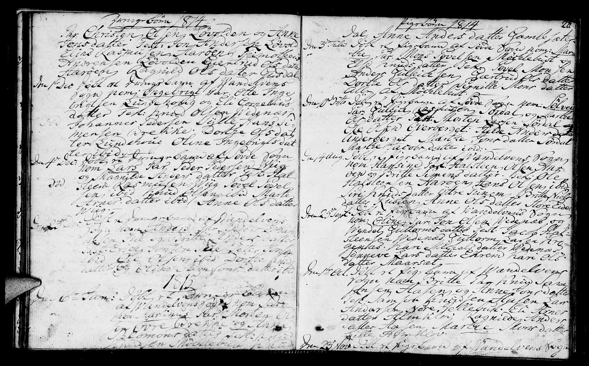 Ministerialprotokoller, klokkerbøker og fødselsregistre - Møre og Romsdal, SAT/A-1454/501/L0003: Parish register (official) no. 501A03, 1803-1816, p. 26