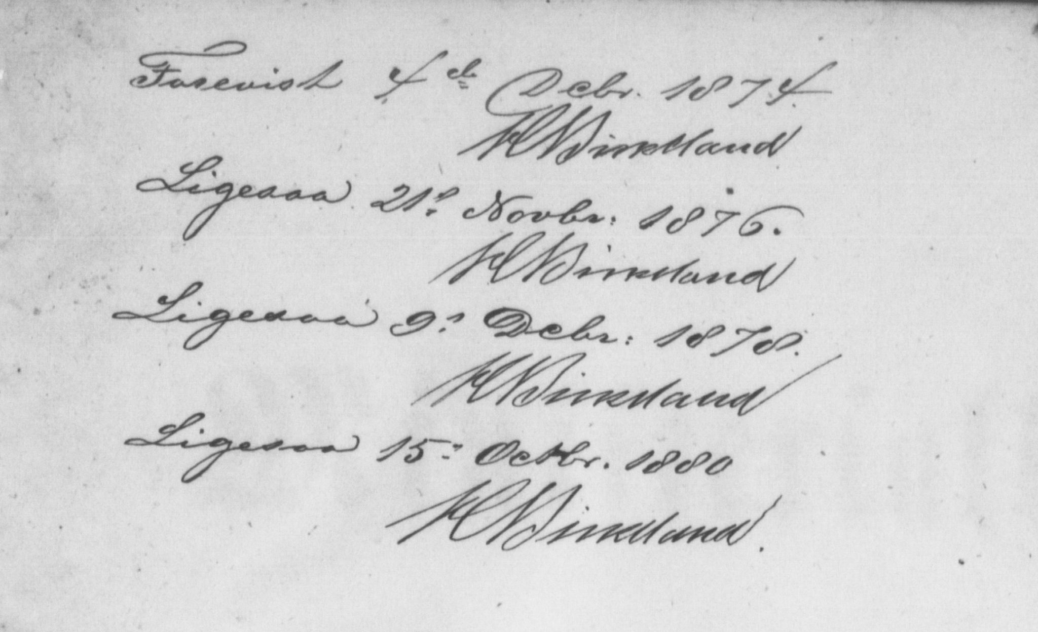 Domkirken sokneprestembete, SAB/A-74801/H/Haa/L0065: Curate's parish register no. A 3, 1874-1880
