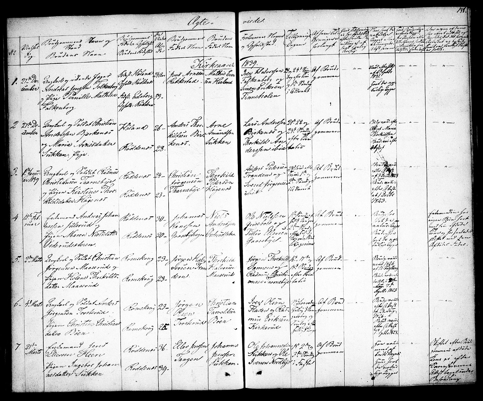 Rødenes prestekontor Kirkebøker, SAO/A-2005/F/Fa/L0005: Parish register (official) no. I 5, 1838-1849, p. 138