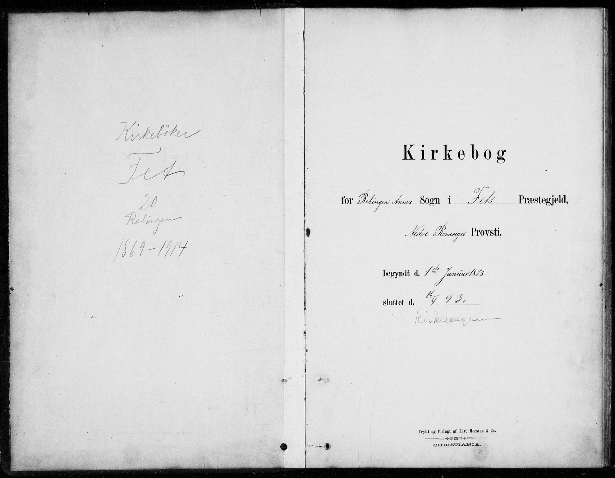 Fet prestekontor Kirkebøker, SAO/A-10370a/G/Gb/L0002: Parish register (copy) no. II 2, 1878-1911
