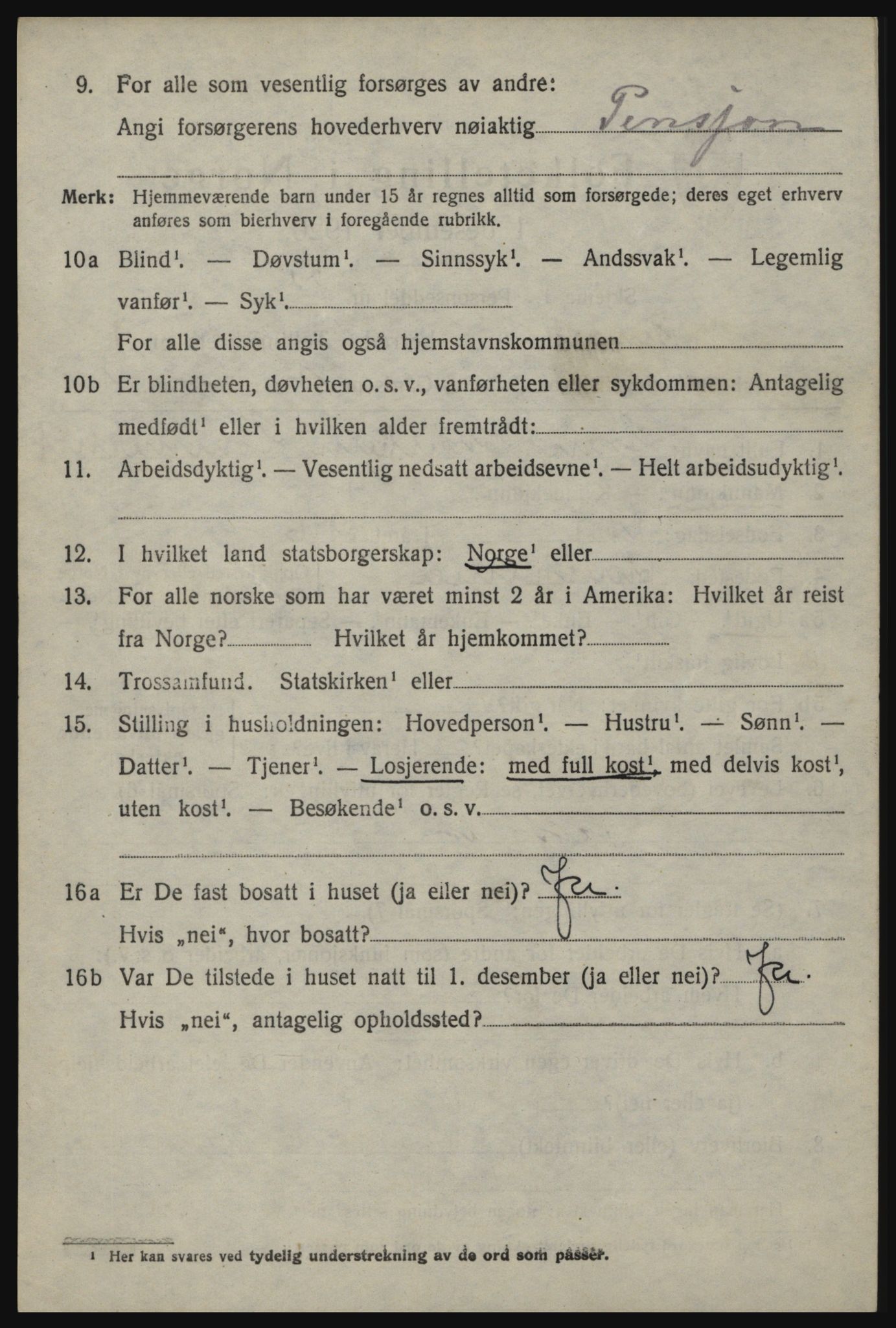 SAO, 1920 census for Øymark, 1920, p. 1180