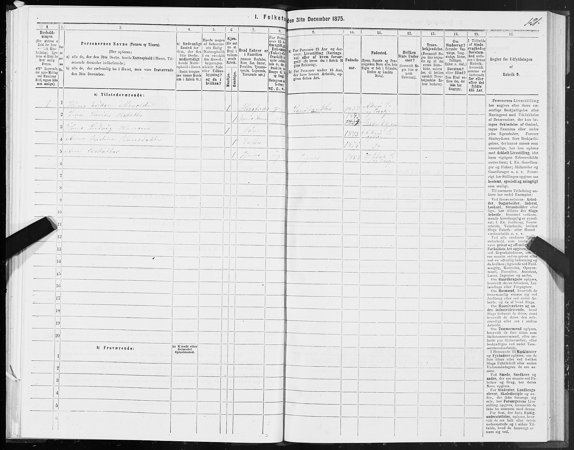 SAT, 1875 census for 1545P Aukra, 1875, p. 2121