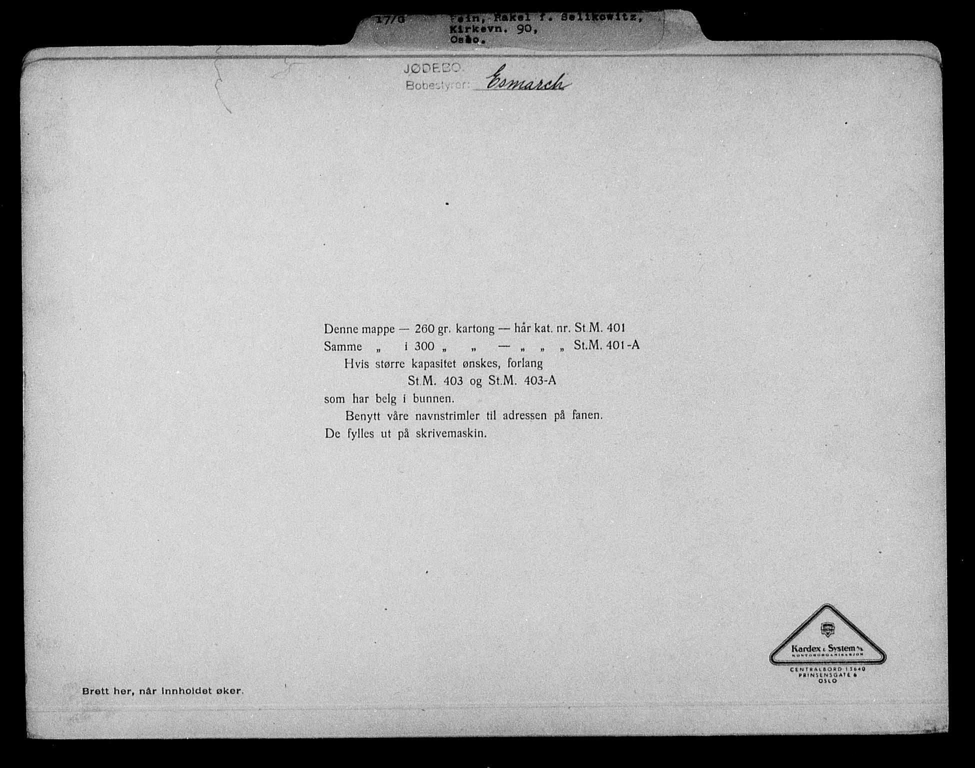 Justisdepartementet, Tilbakeføringskontoret for inndratte formuer, RA/S-1564/H/Hc/Hcc/L0934: --, 1945-1947, p. 146