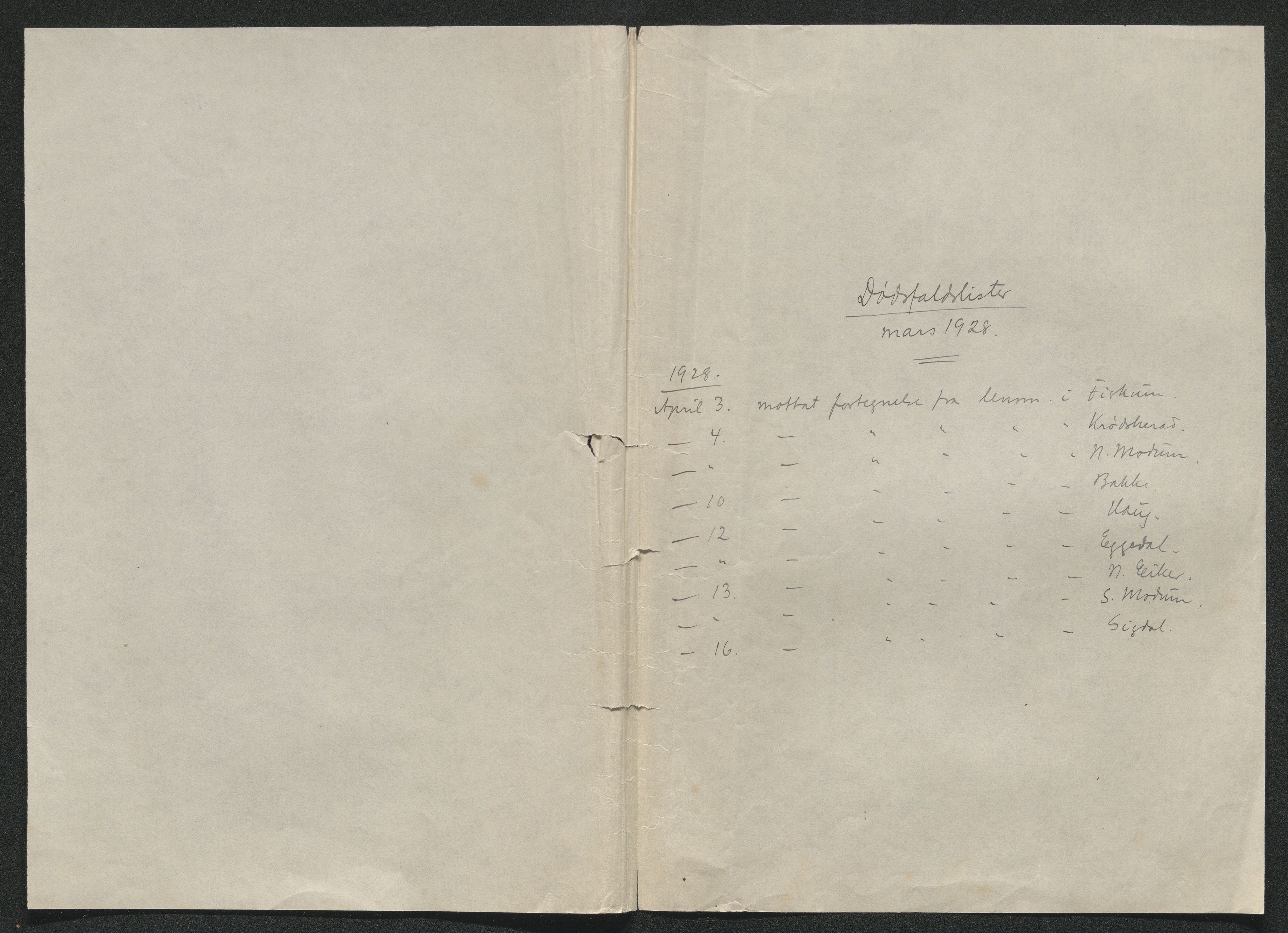 Eiker, Modum og Sigdal sorenskriveri, AV/SAKO-A-123/H/Ha/Hab/L0045: Dødsfallsmeldinger, 1928-1929, p. 118