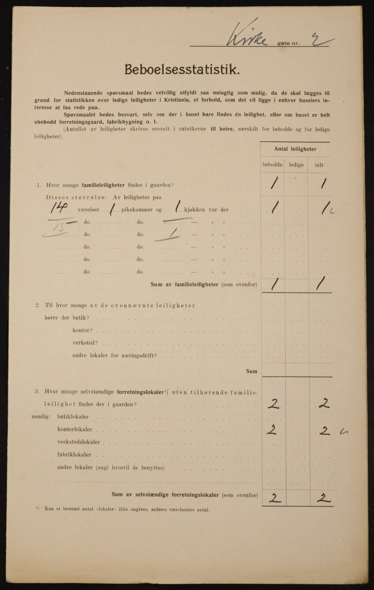 OBA, Municipal Census 1910 for Kristiania, 1910, p. 48210