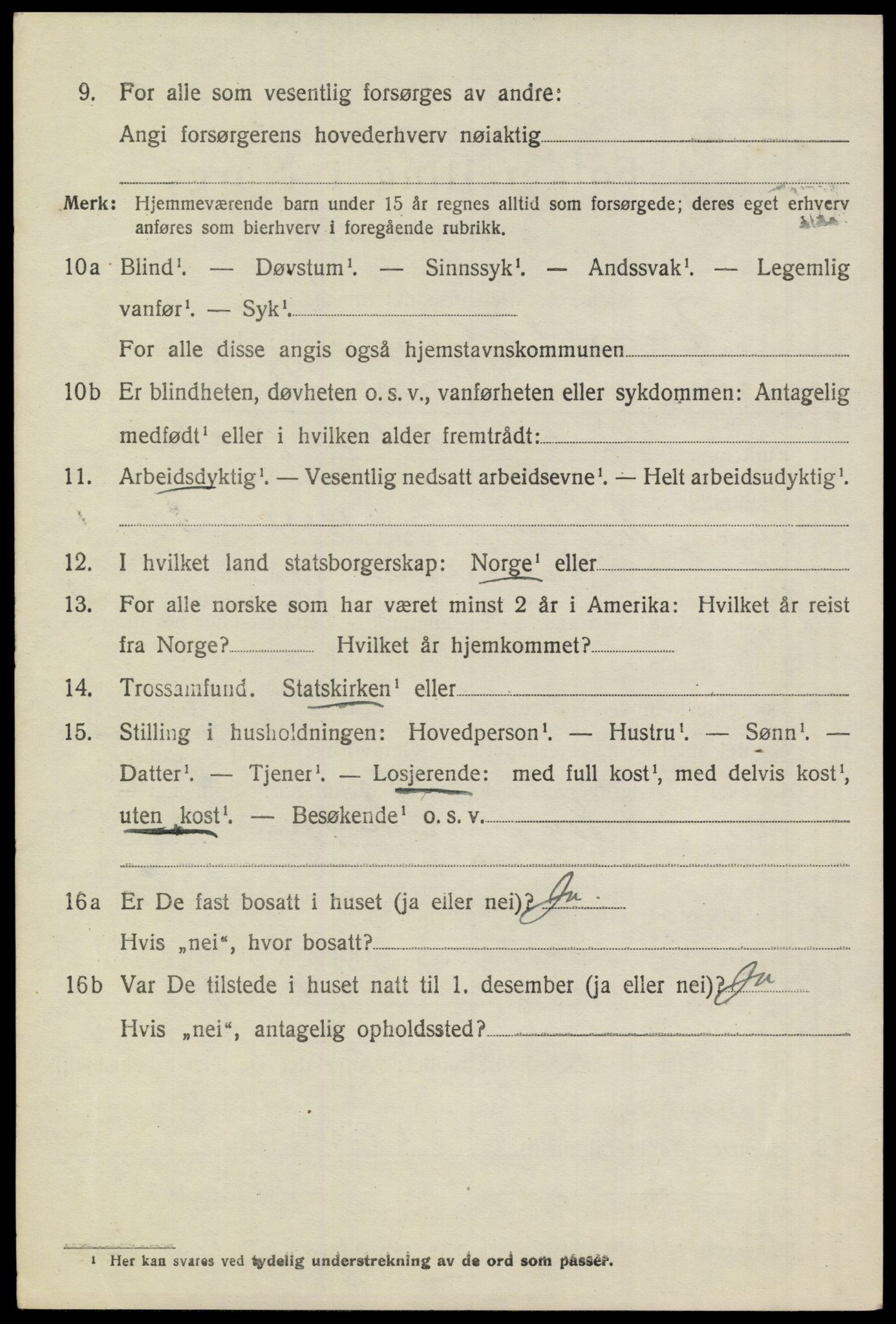 SAKO, 1920 census for Drangedal, 1920, p. 4228