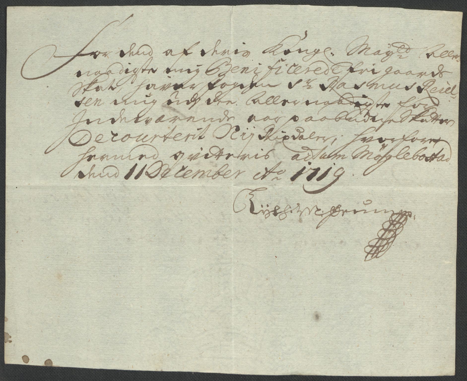 Rentekammeret inntil 1814, Reviderte regnskaper, Fogderegnskap, AV/RA-EA-4092/R40/L2453: Fogderegnskap Råbyggelag, 1718-1719, p. 385