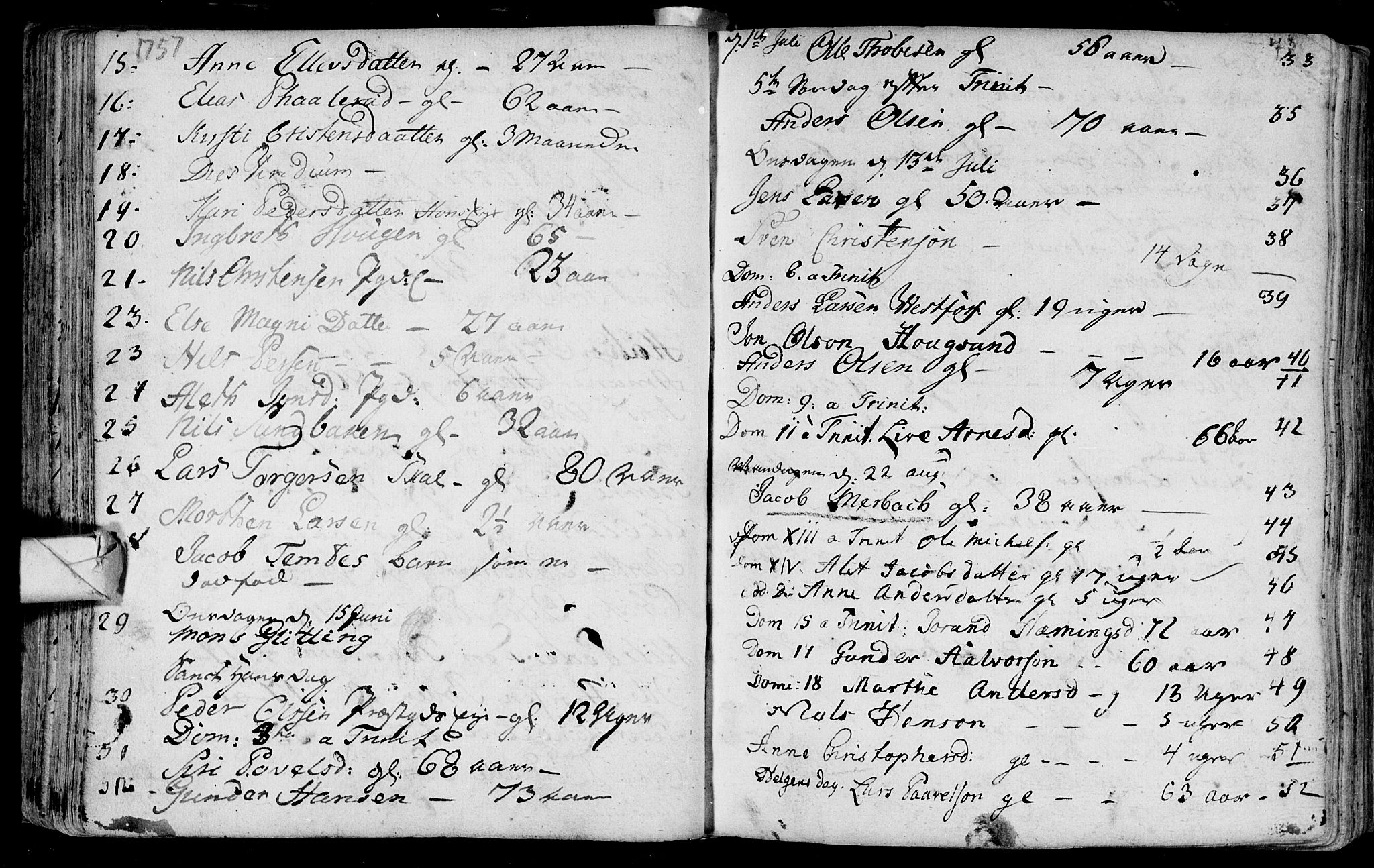 Eiker kirkebøker, AV/SAKO-A-4/F/Fa/L0007: Parish register (official) no. I 7 /1, 1733-1808, p. 73