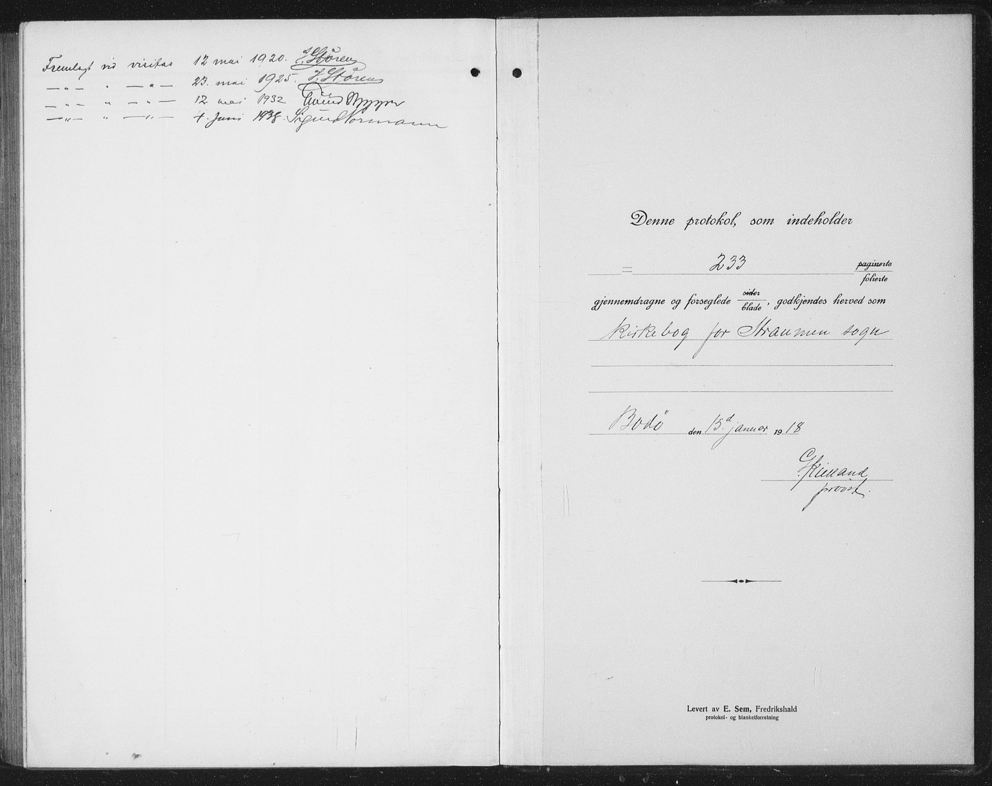 Ministerialprotokoller, klokkerbøker og fødselsregistre - Nordland, SAT/A-1459/804/L0089: Parish register (copy) no. 804C02, 1918-1935