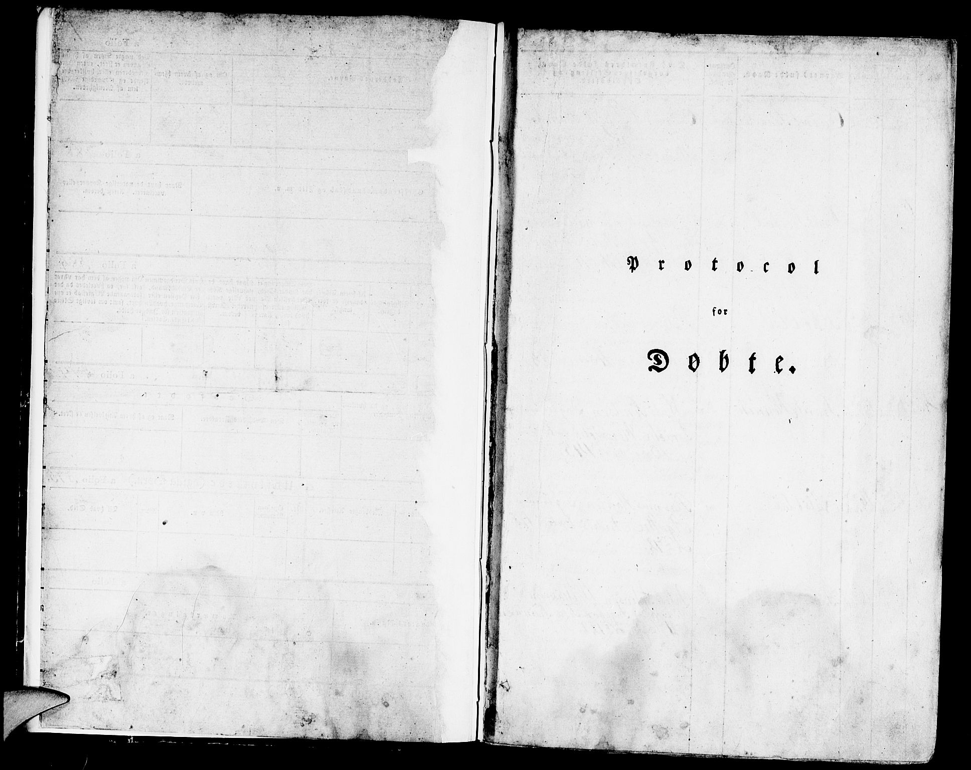 Domkirken sokneprestembete, AV/SAB-A-74801/H/Hab/L0005: Parish register (copy) no. A 5, 1821-1830