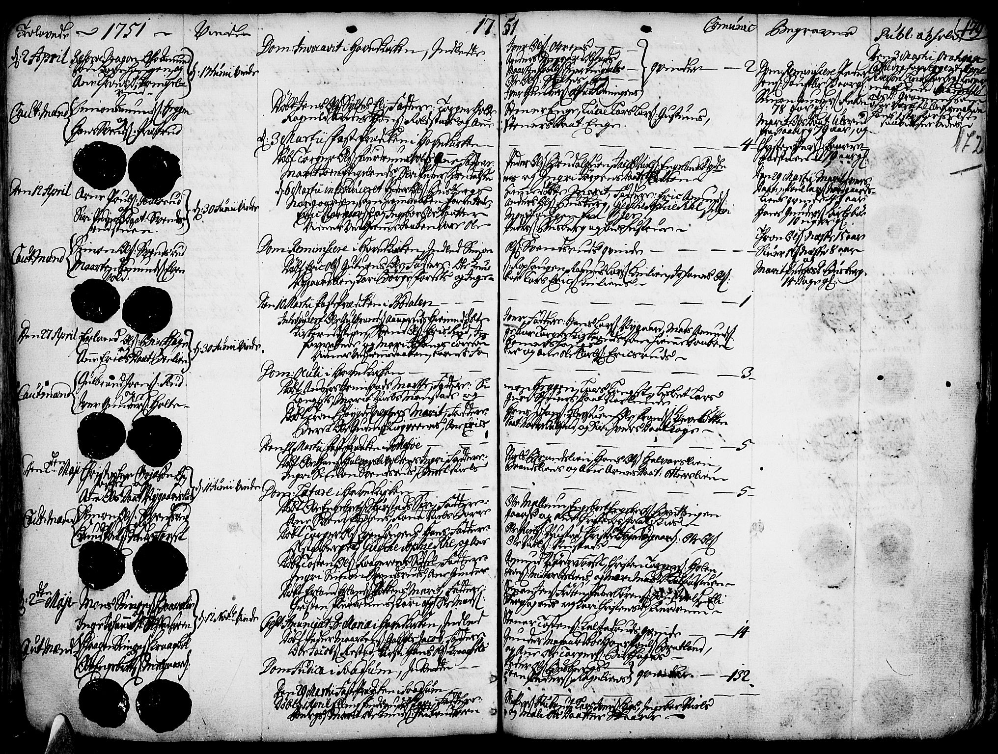 Gausdal prestekontor, AV/SAH-PREST-090/H/Ha/Haa/L0002: Parish register (official) no. 2, 1729-1757, p. 172