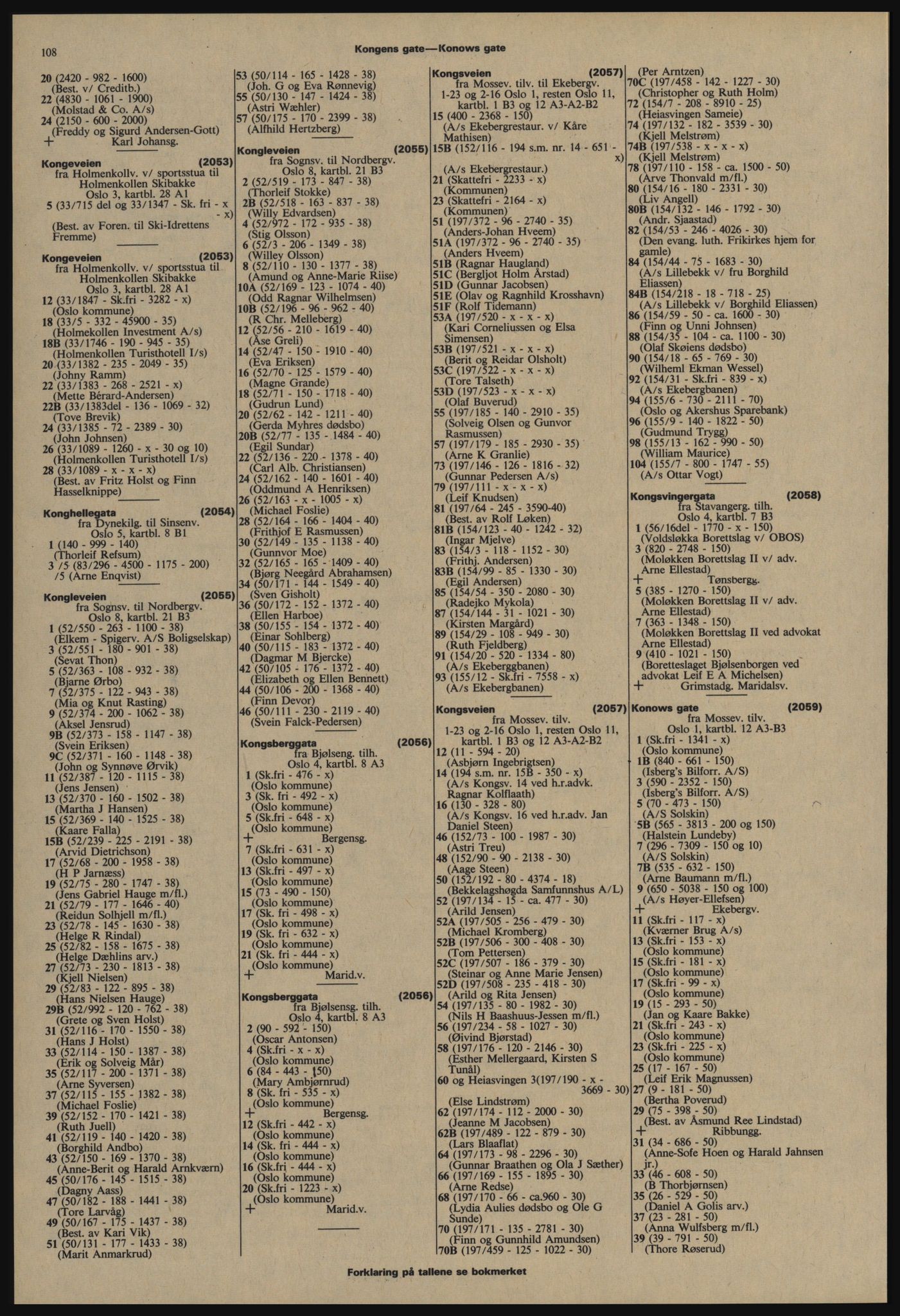 Kristiania/Oslo adressebok, PUBL/-, 1977-1978, p. 108