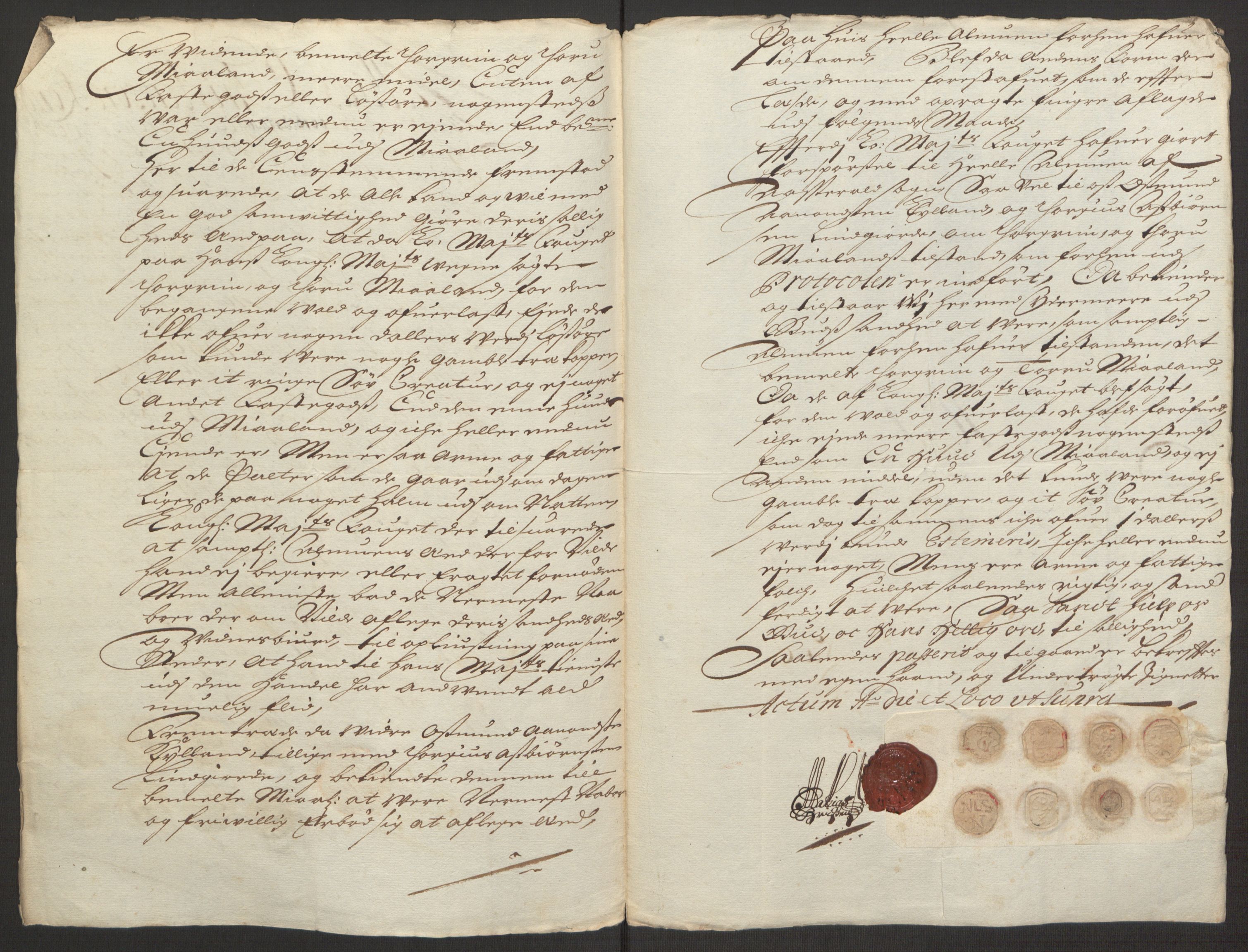 Rentekammeret inntil 1814, Reviderte regnskaper, Fogderegnskap, AV/RA-EA-4092/R40/L2444: Fogderegnskap Råbyggelag, 1693-1696, p. 283