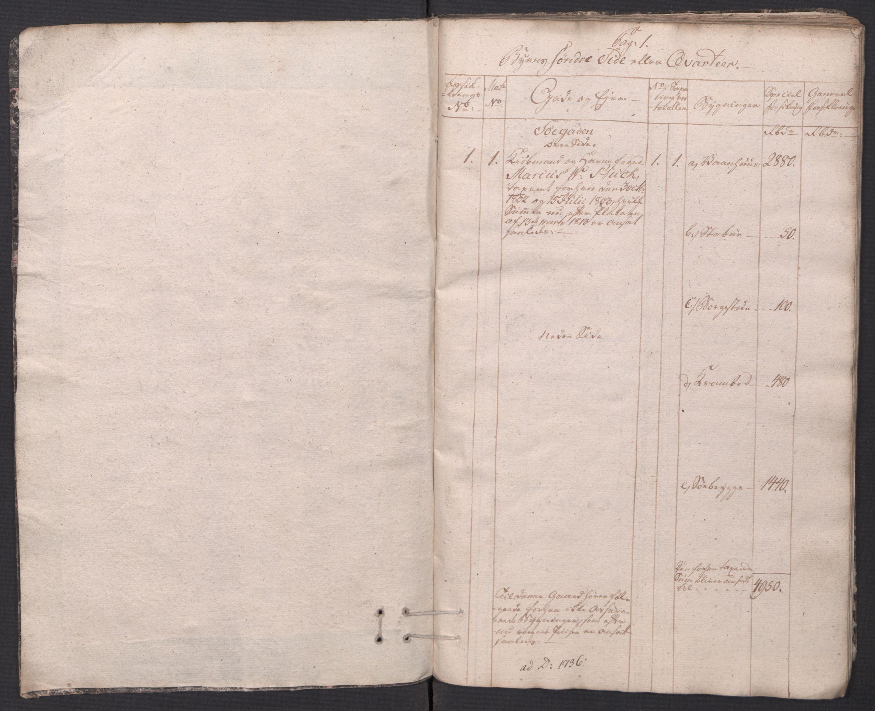 Kommersekollegiet, Brannforsikringskontoret 1767-1814, AV/RA-EA-5458/F/Fa/L0027/0001: Hammerfest / Branntakstprotokoll, 1813-1817