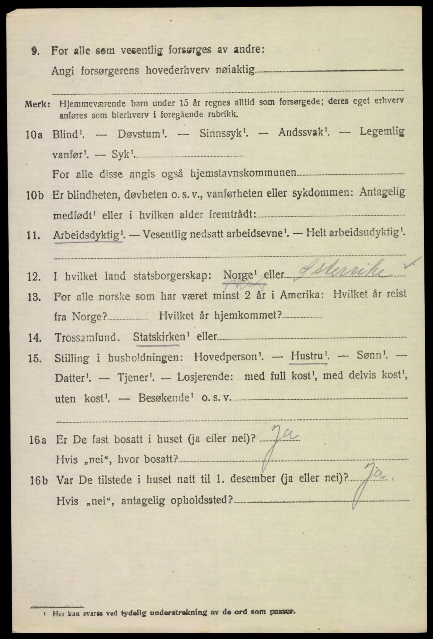 SAH, 1920 census for Ringsaker, 1920, p. 28543