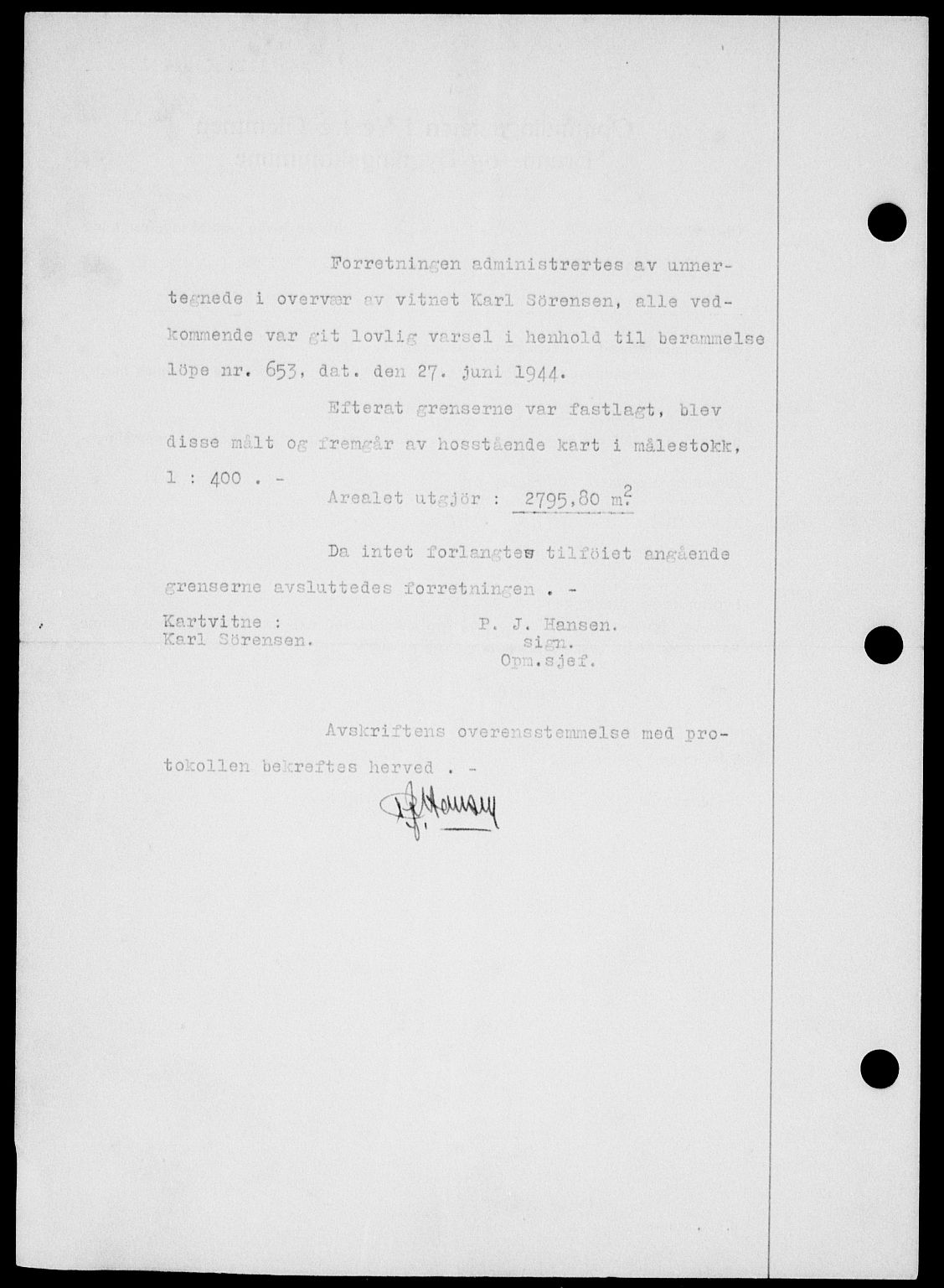 Onsøy sorenskriveri, SAO/A-10474/G/Ga/Gab/L0015: Mortgage book no. II A-15, 1945-1946, Diary no: : 107/1946