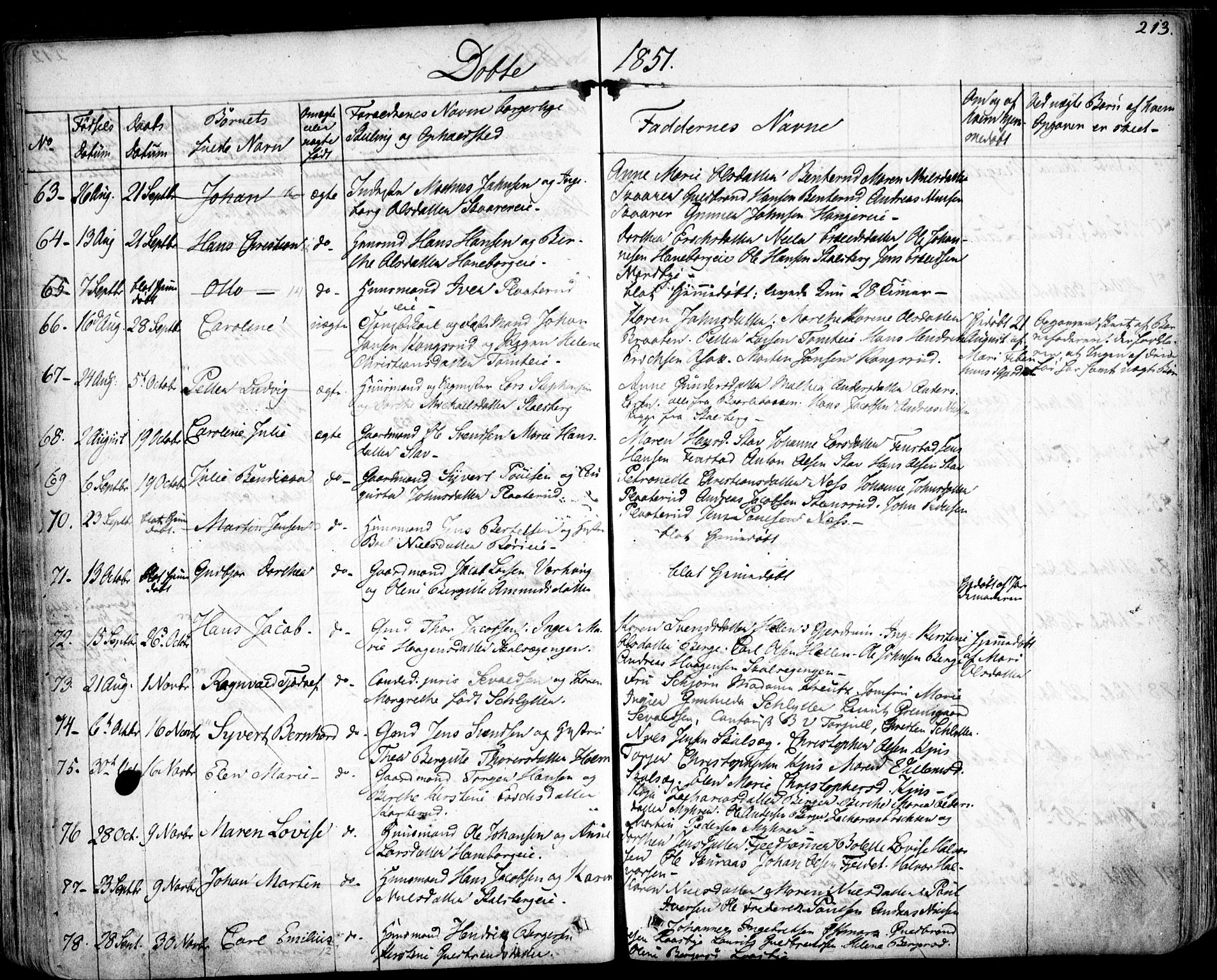 Skedsmo prestekontor Kirkebøker, AV/SAO-A-10033a/F/Fa/L0009: Parish register (official) no. I 9, 1830-1853, p. 213