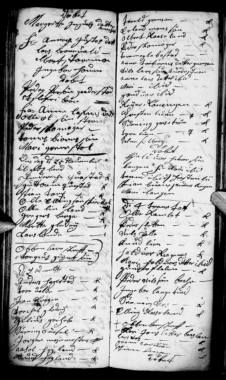 Holt sokneprestkontor, AV/SAK-1111-0021/F/Fb/L0002: Parish register (copy) no. B 2, 1715-1727, p. 125