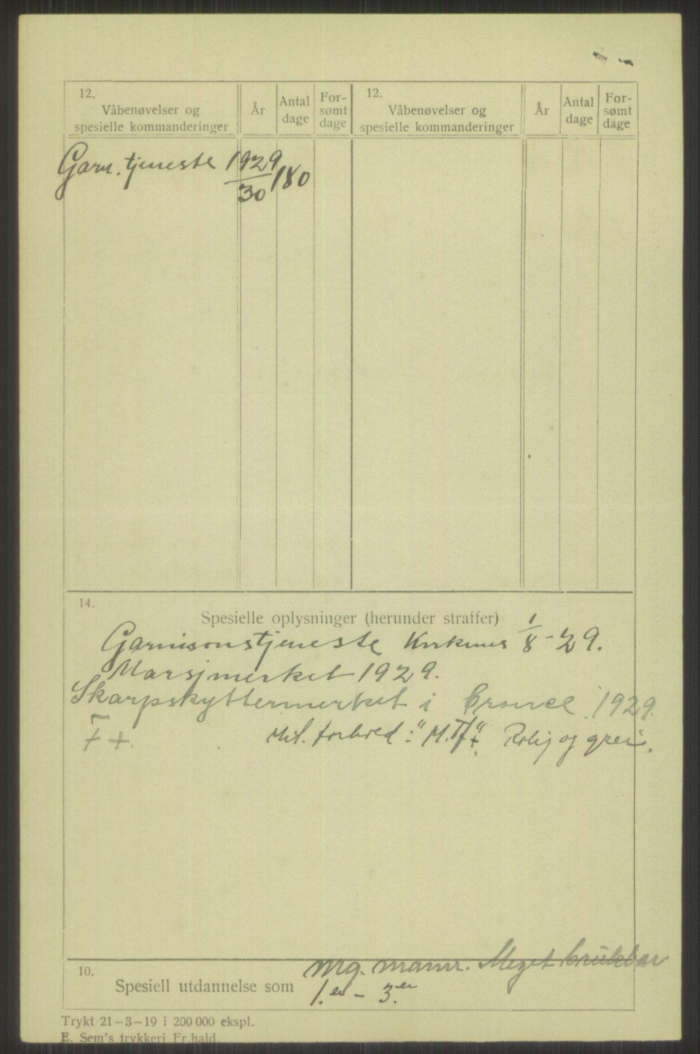 Forsvaret, Troms infanteriregiment nr. 16, AV/RA-RAFA-3146/P/Pa/L0013/0004: Rulleblad / Rulleblad for regimentets menige mannskaper, årsklasse 1929, 1929, p. 296