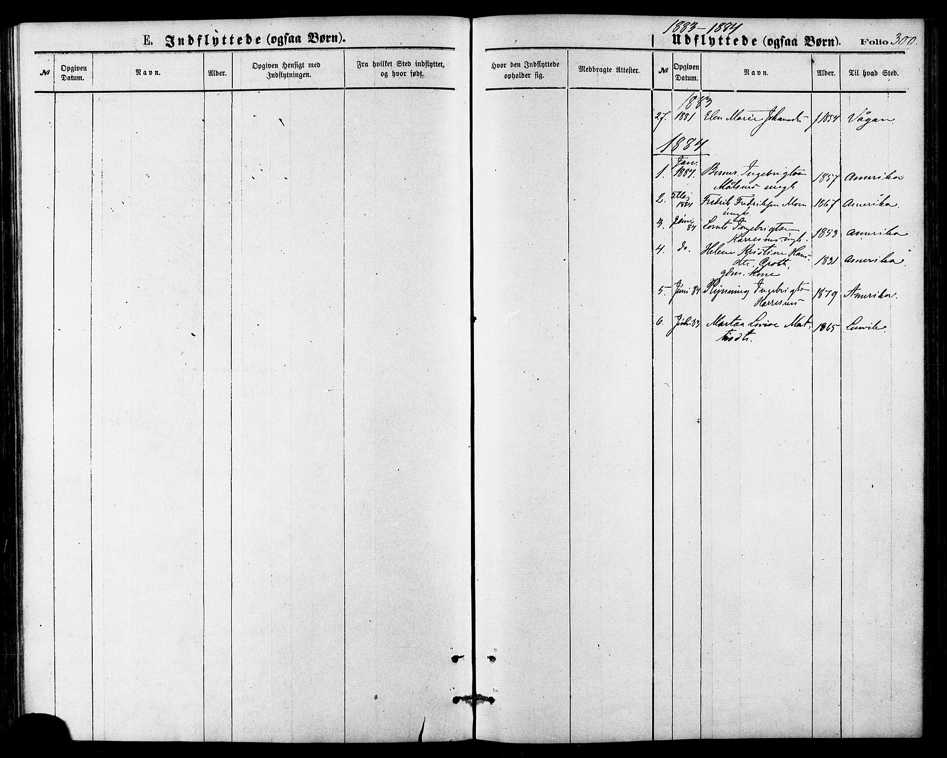 Målselv sokneprestembete, SATØ/S-1311/G/Ga/Gaa/L0005kirke: Parish register (official) no. 5, 1872-1884, p. 300