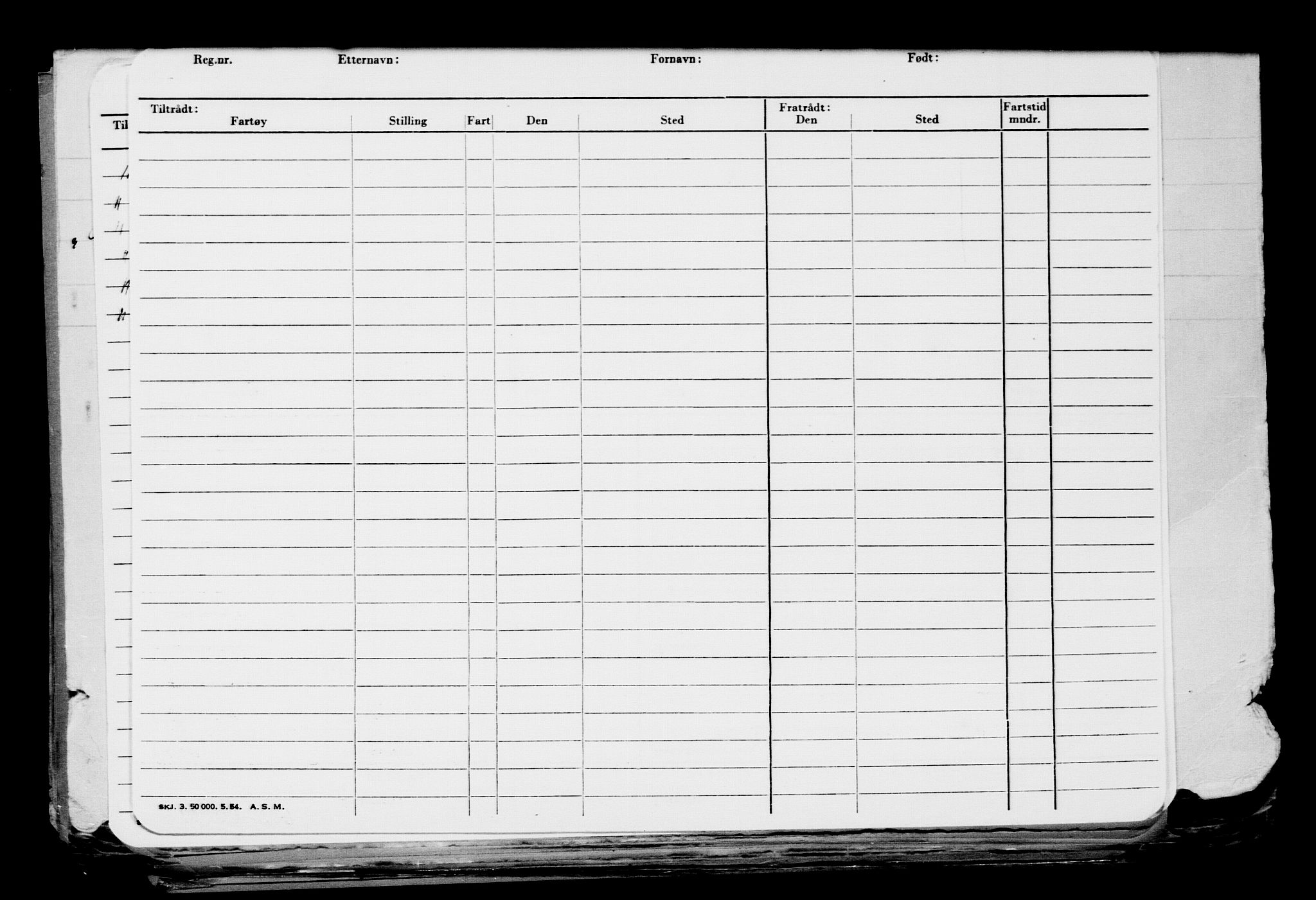 Direktoratet for sjømenn, AV/RA-S-3545/G/Gb/L0070: Hovedkort, 1907, p. 50