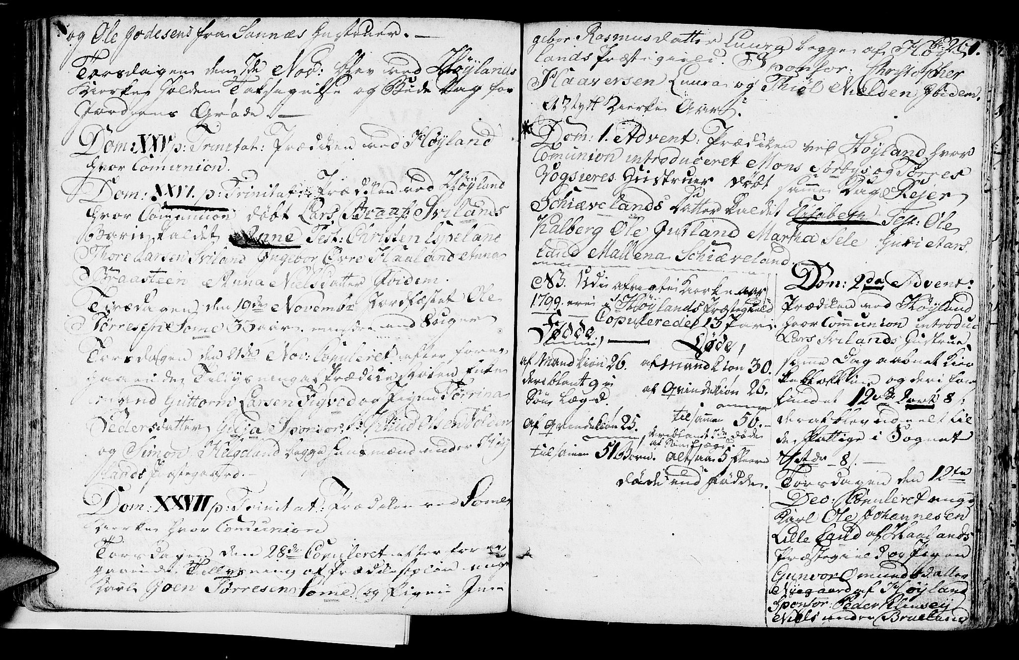Høyland sokneprestkontor, SAST/A-101799/001/30BA/L0004: Parish register (official) no. A 4, 1784-1803, p. 261