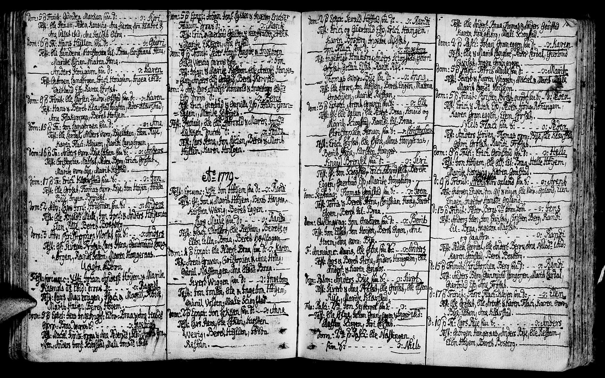 Ministerialprotokoller, klokkerbøker og fødselsregistre - Sør-Trøndelag, SAT/A-1456/612/L0370: Parish register (official) no. 612A04, 1754-1802, p. 107