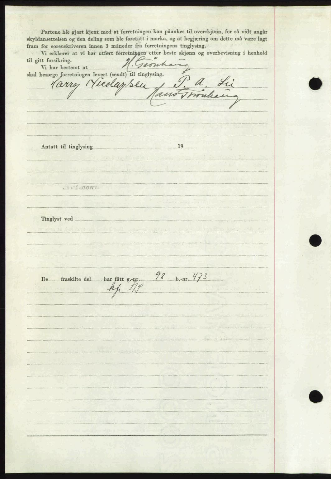 Idd og Marker sorenskriveri, AV/SAO-A-10283/G/Gb/Gbb/L0012: Mortgage book no. A12, 1949-1949, Diary no: : 484/1949