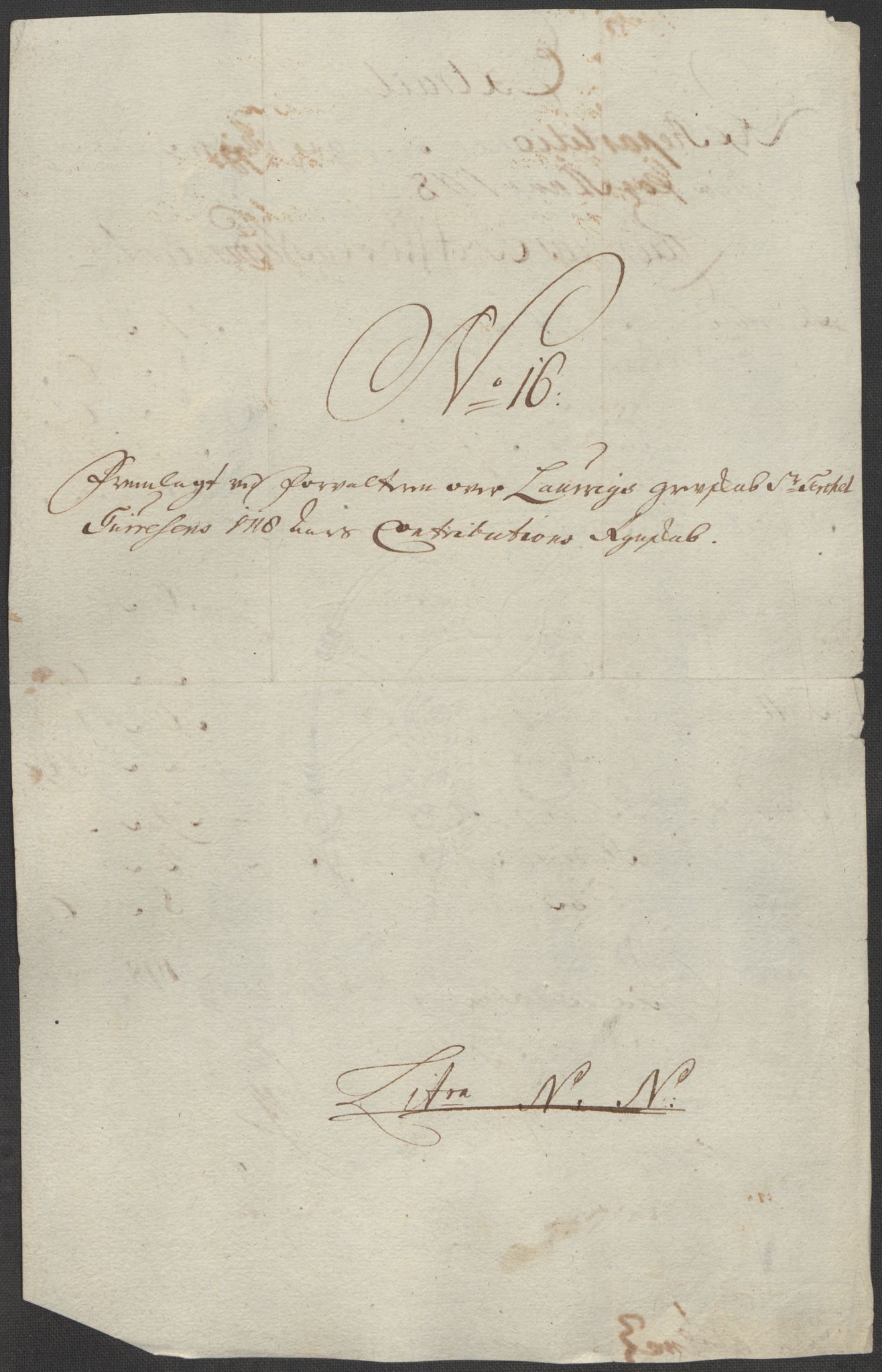 Rentekammeret inntil 1814, Reviderte regnskaper, Fogderegnskap, RA/EA-4092/R33/L1988: Fogderegnskap Larvik grevskap, 1718, p. 250